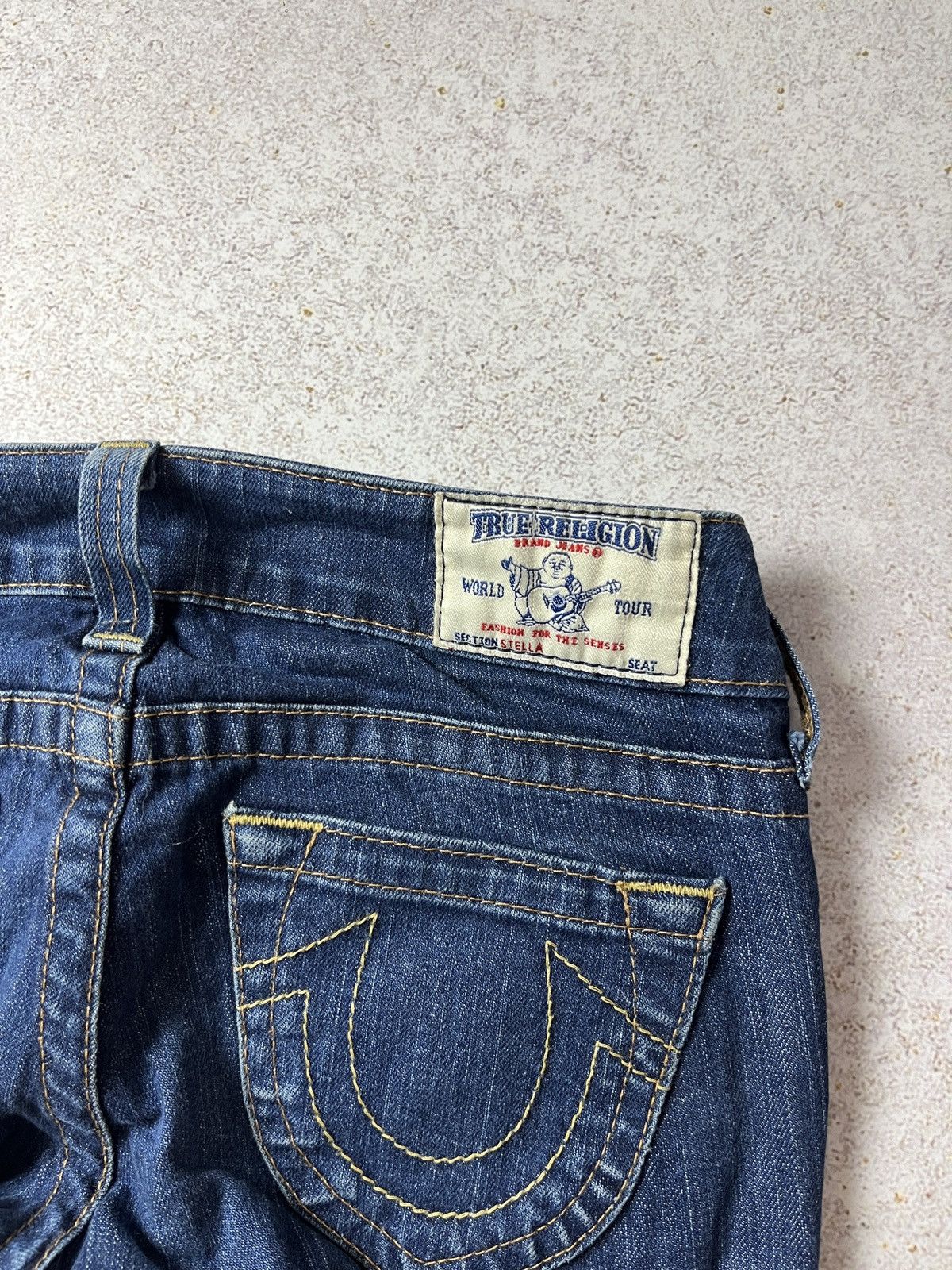 True Religion DDP True Religion Stella Skinny Jeans Womens World Tour Y2K Size 26" / US 2 / IT 38 - 9 Thumbnail