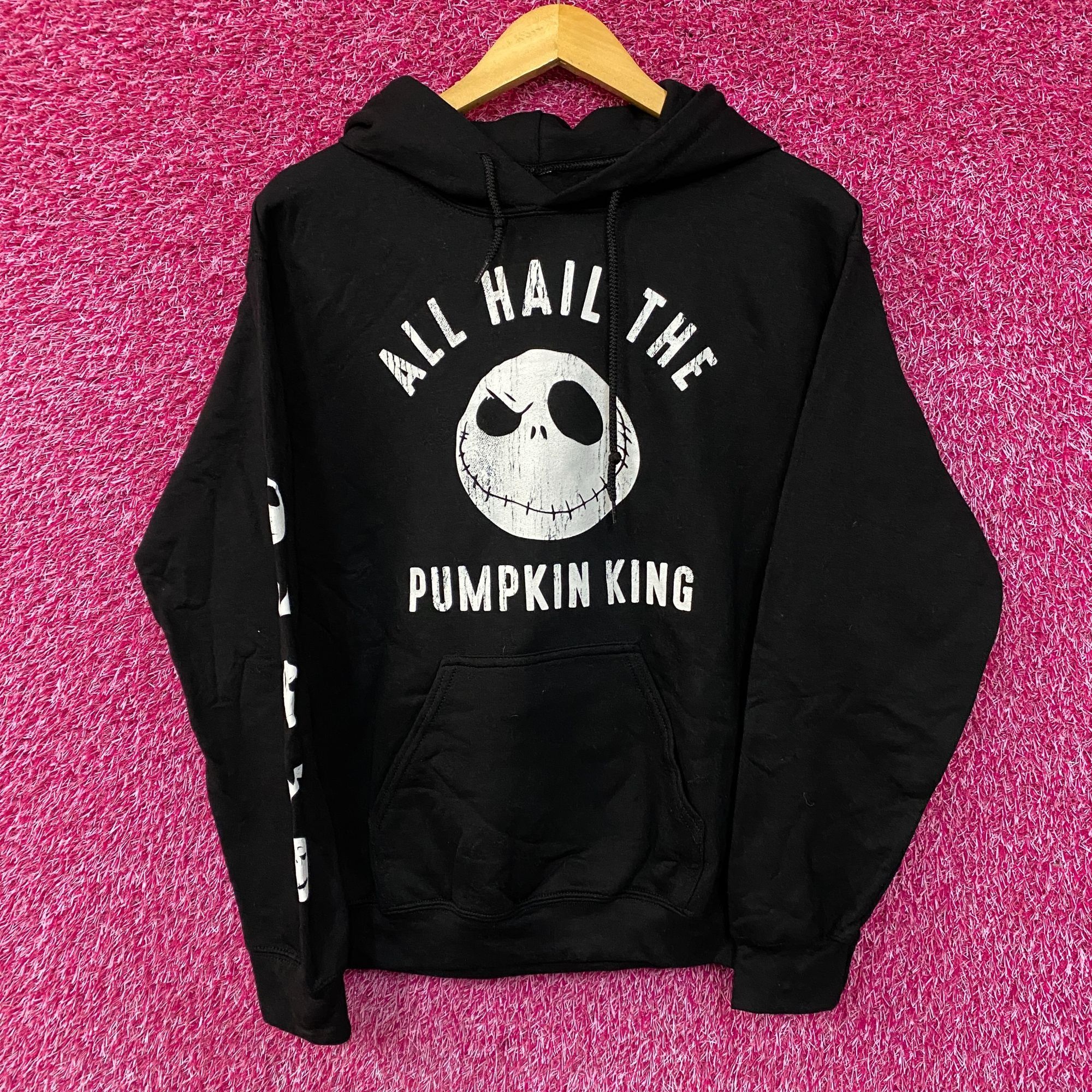 Disney Jack Skellington All Hail The Pumpkin King Hoodie size XS Size US XS / EU 42 / 0 - 1 Thumbnail
