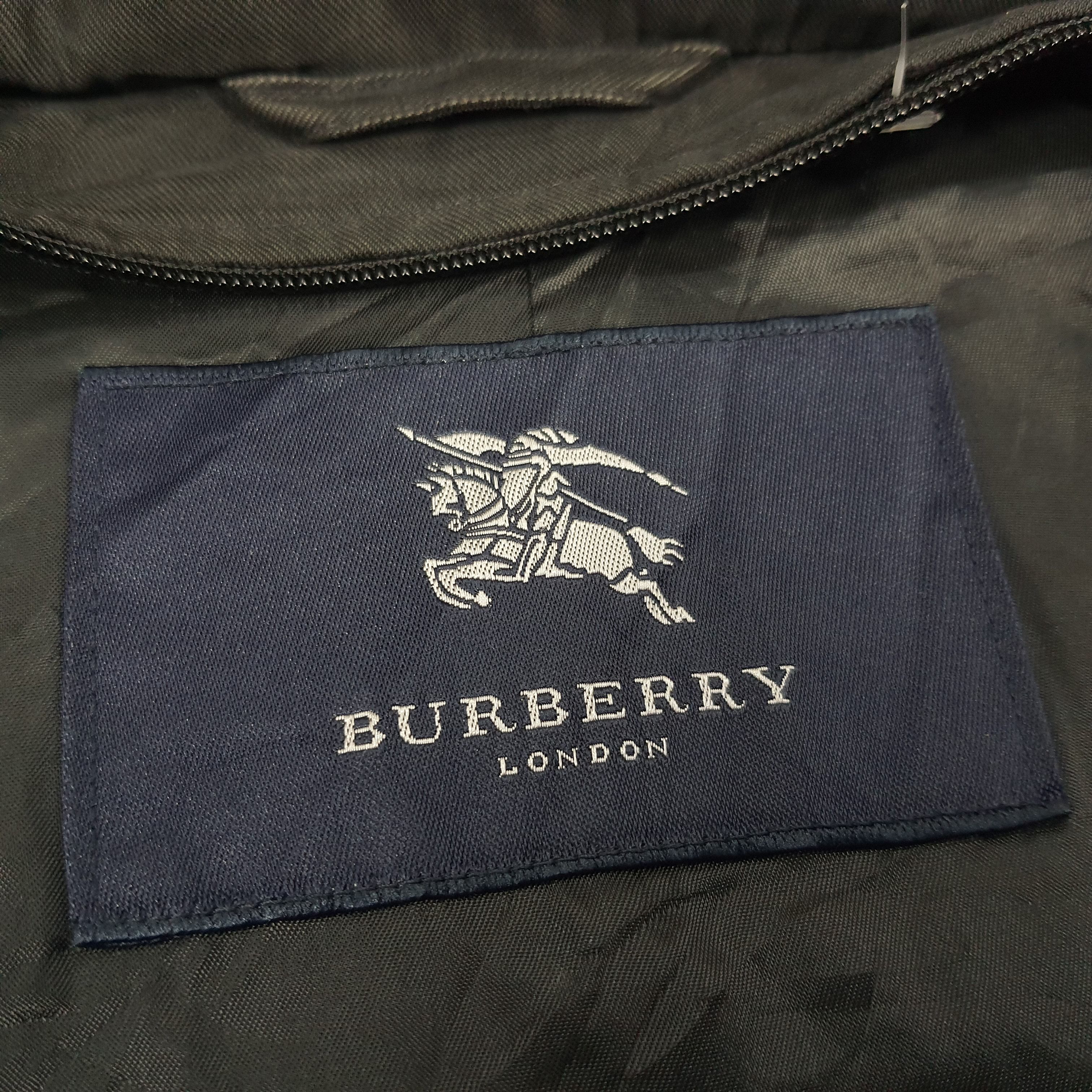 Burberry × Vintage Vintage Burberry London Winter Trench Jacket Size US XL / EU 56 / 4 - 6 Thumbnail