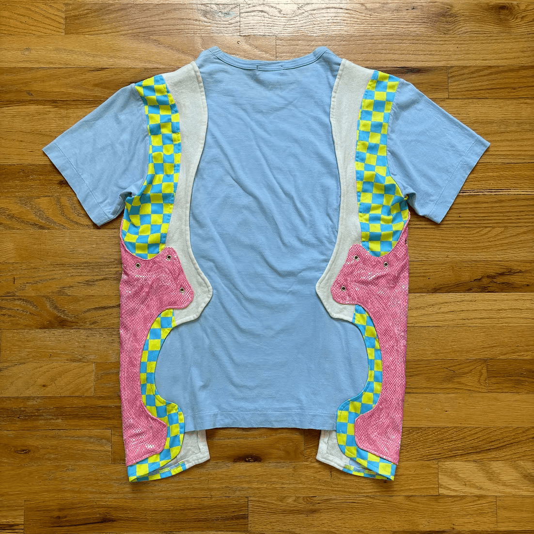 Comme des Garcons Homme Plus SS2018 Patchwork T-Shirt Size US M / EU 48-50 / 2 - 5 Thumbnail