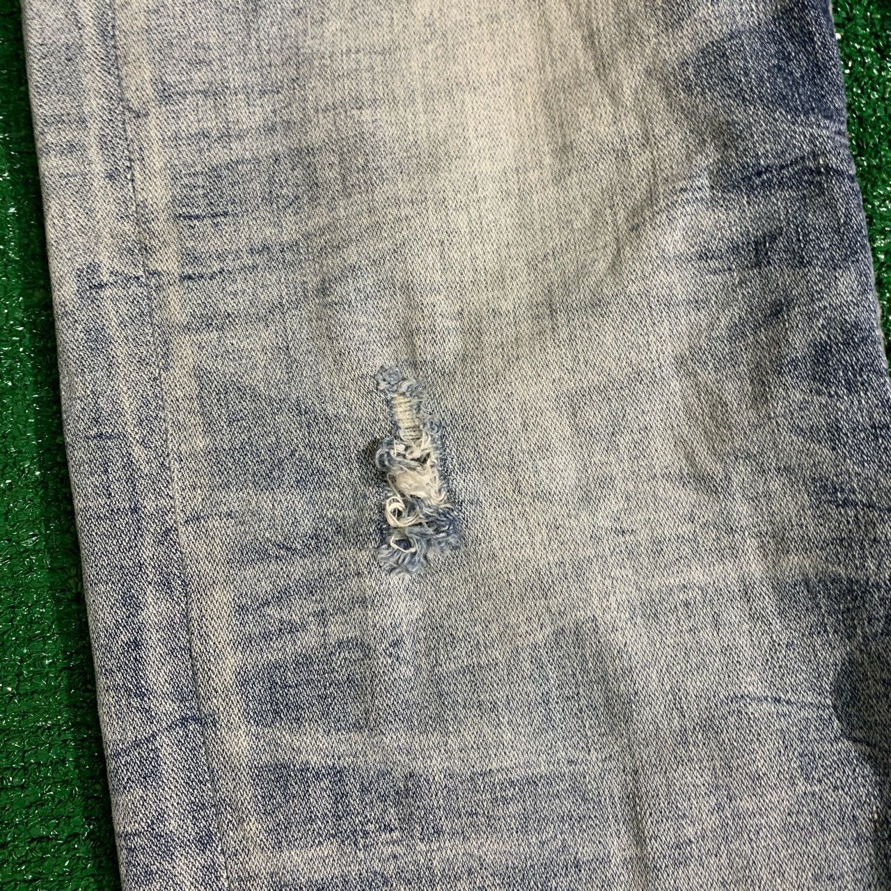 Rock Revival Crazy Y2K Thrashed Rock Revival Light Wash Jeans Size 36 Size US 36 / EU 52 - 8 Thumbnail