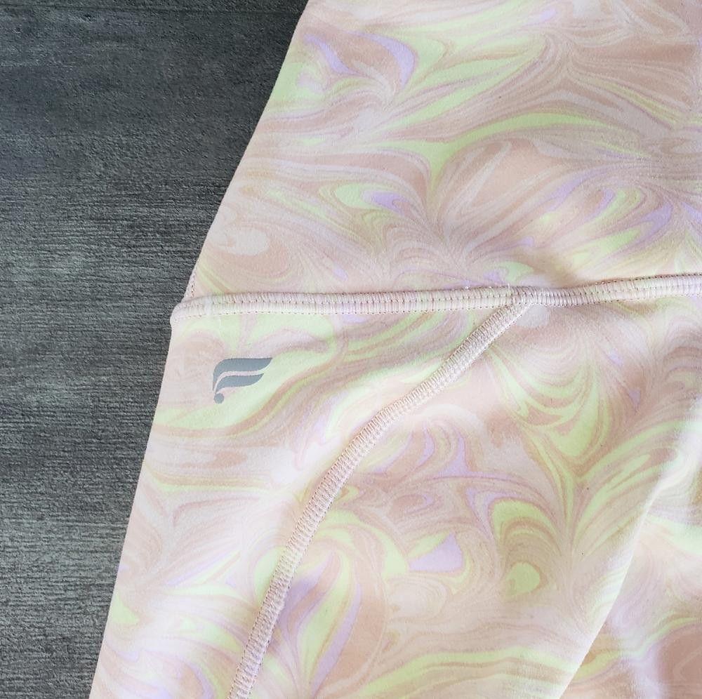 Fabletics Yellow Harlow Fabletics PowerHold Midi Legging Size 26" / US 2 / IT 38 - 6 Thumbnail