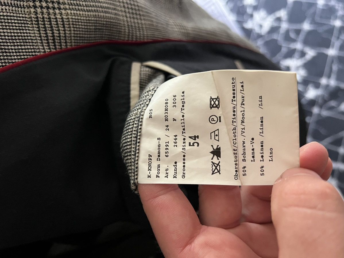 Burberry Burberry Linen Blazer Jacket Size 54R - 4 Thumbnail