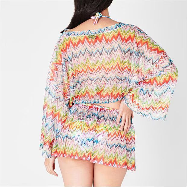 Missoni o1g2r1mq1124 Zag Crop Top in Multicolor Size S / US 4 / IT 40 - 7 Thumbnail