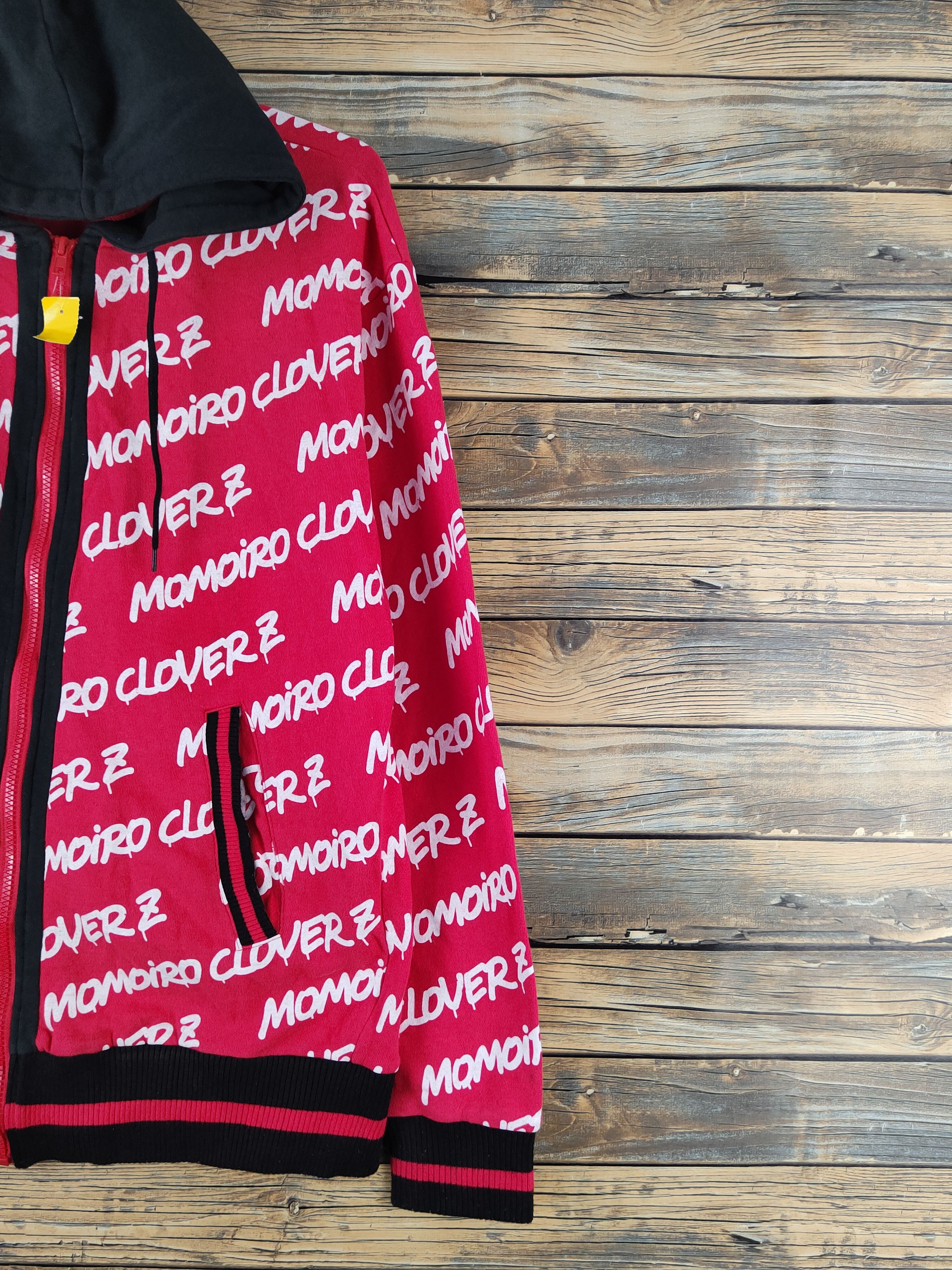 Anime DL Momoiro Clover Z Red Black Hoodie Sweaters #2495 Size US L / EU 52-54 / 3 - 5 Thumbnail