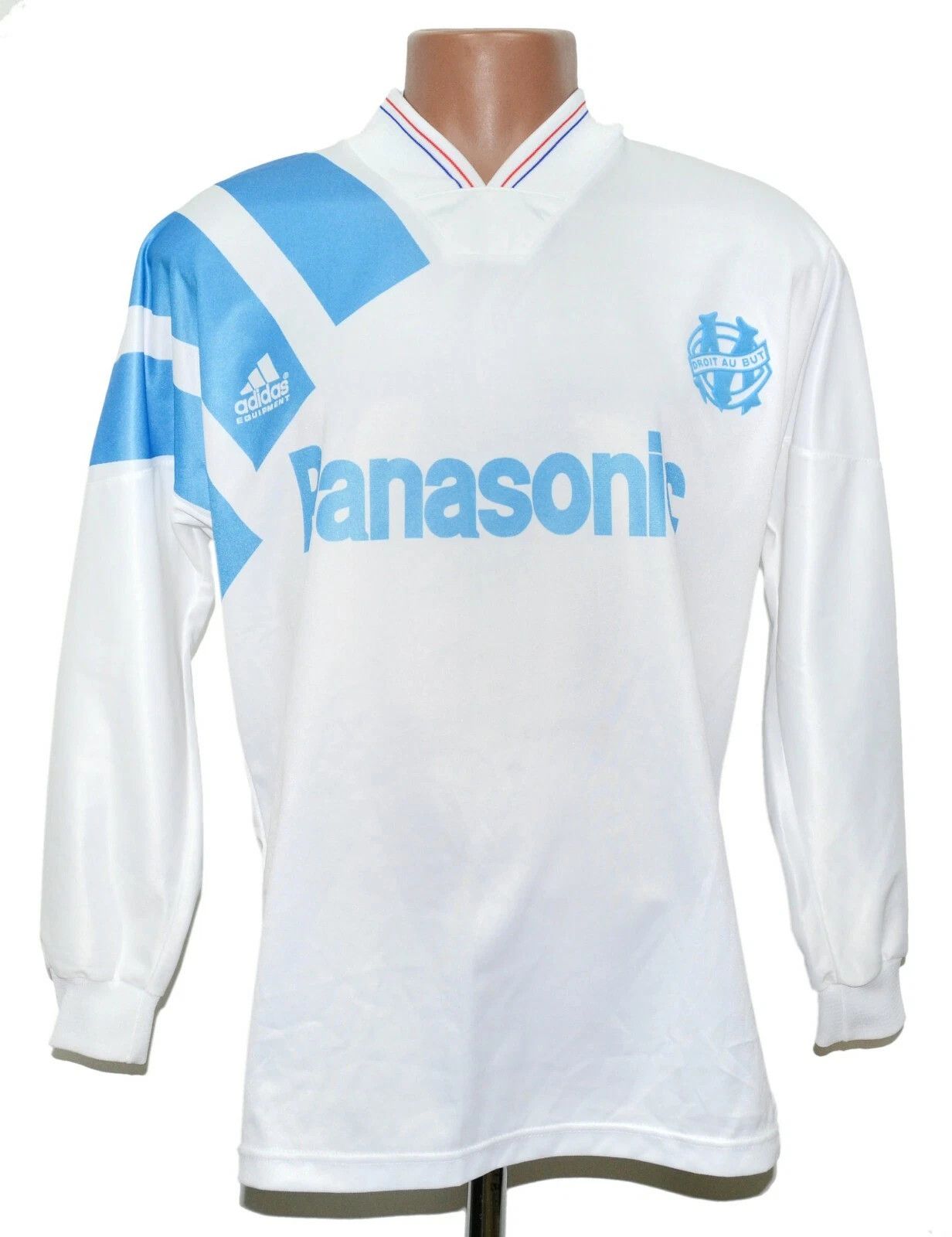 Adidas OLYMPIQUE DE MARSEILLE 1992/1993 ADIDAS SIZE M ADULT LONG Size US M / EU 48-50 / 2 - 1 Thumbnail