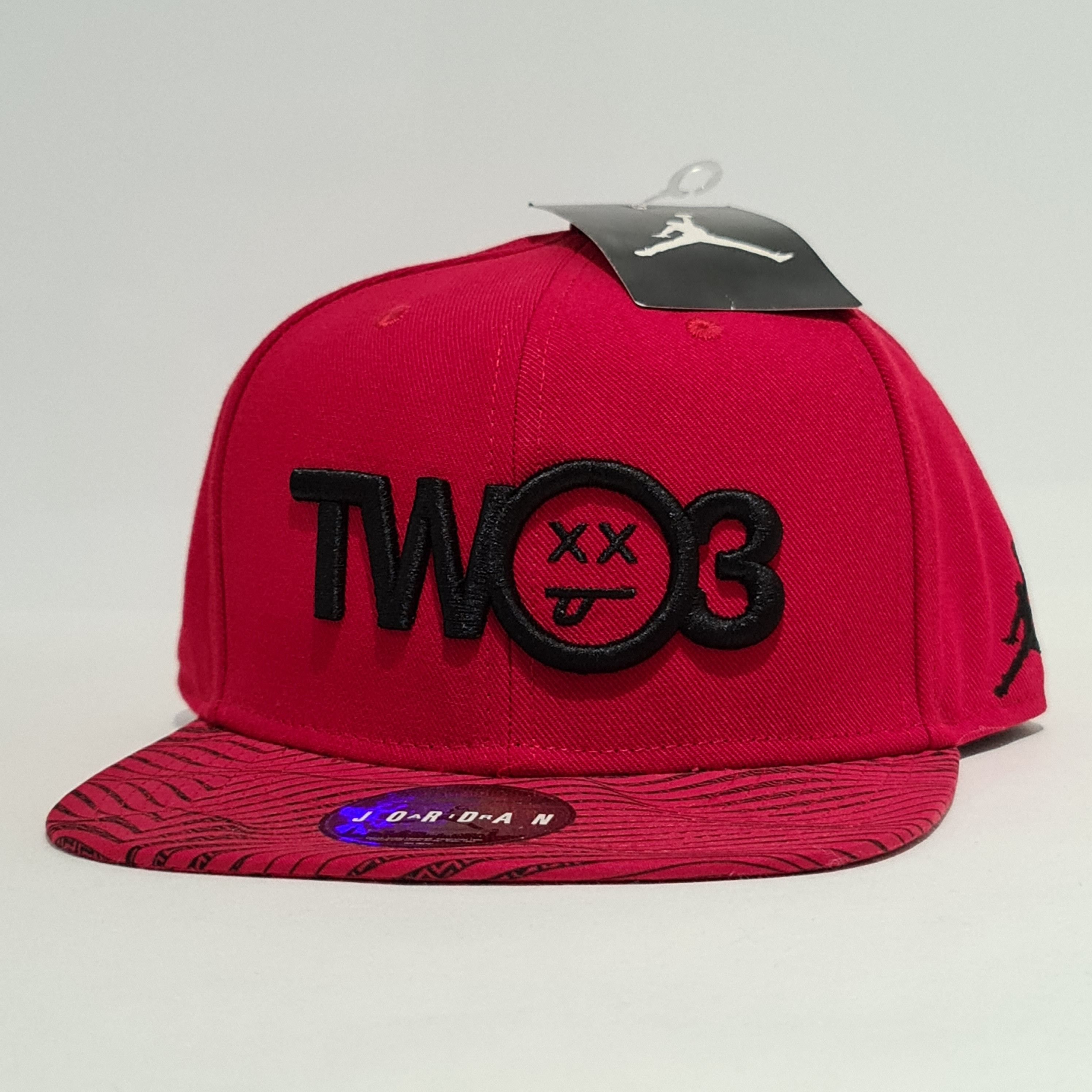 Jordan Brand Jordan Cap Snapback 'TWO3 Flu Game' Red Size ONE SIZE - 1 Thumbnail