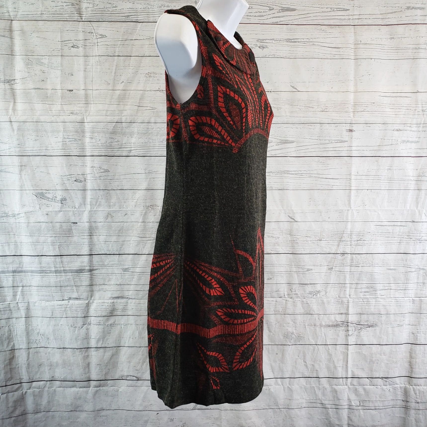 Vintage Aryeh Womens Mini Dress Sz Small Black Sleeveless Dress Short 31.5" Pullover, Regular, Black, Mini, Aryeh, Womens, S Size S / US 4 / IT 40 - 3 Thumbnail