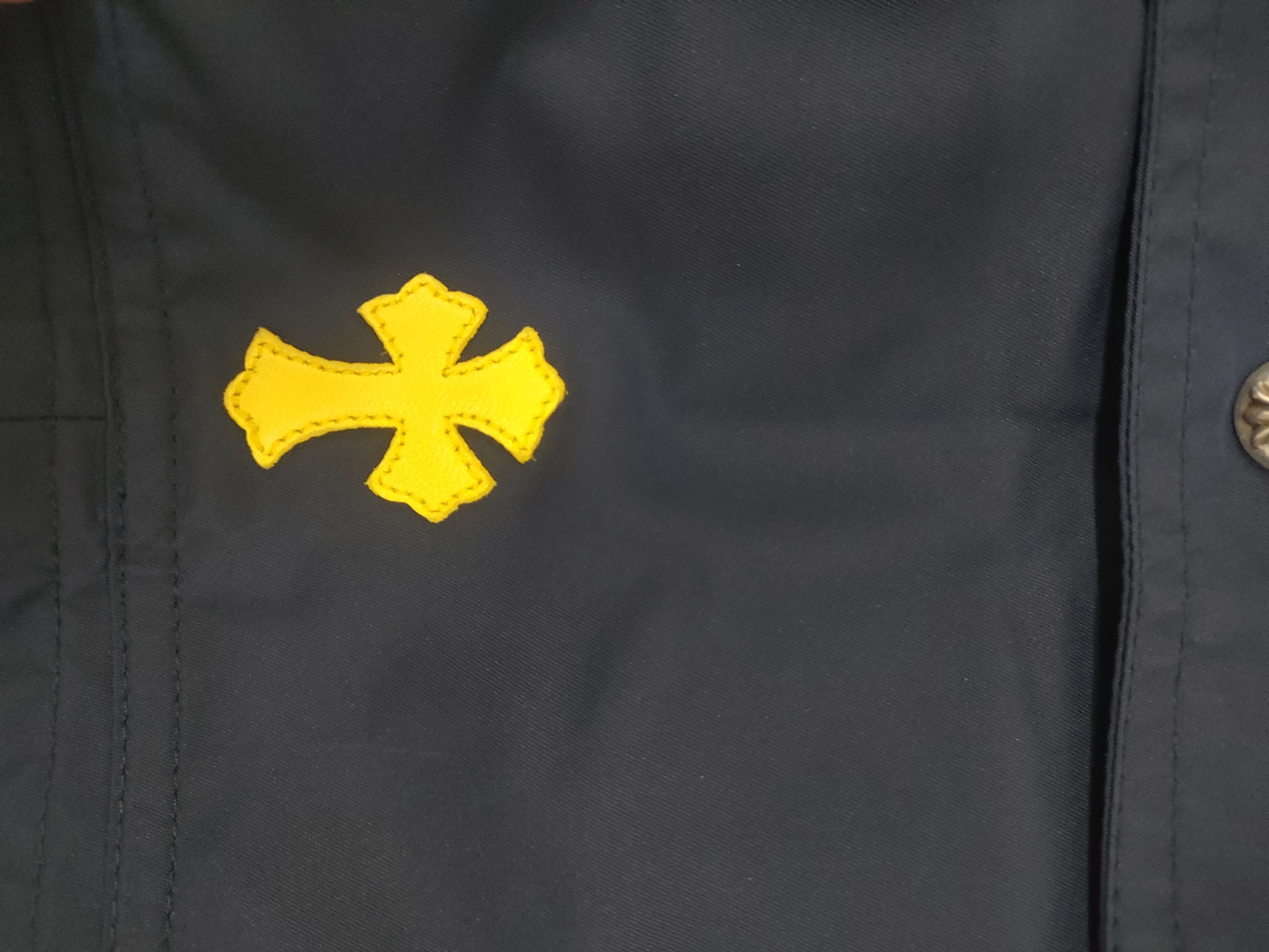 Chrome Hearts Chrome Hearts Yellow Cross Nylon Navy Utility Skirt Size 28" / US 6 / IT 42 - 4 Thumbnail