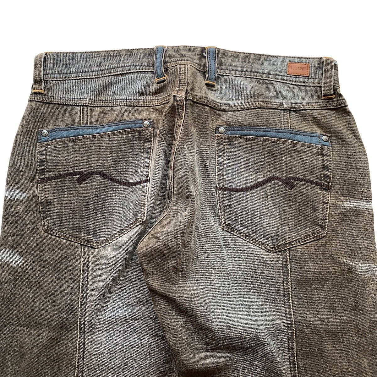 Japanese Brand 2000s Nicole Club For Men Clawmark Jeans Pants Size US 33 - 11 Thumbnail