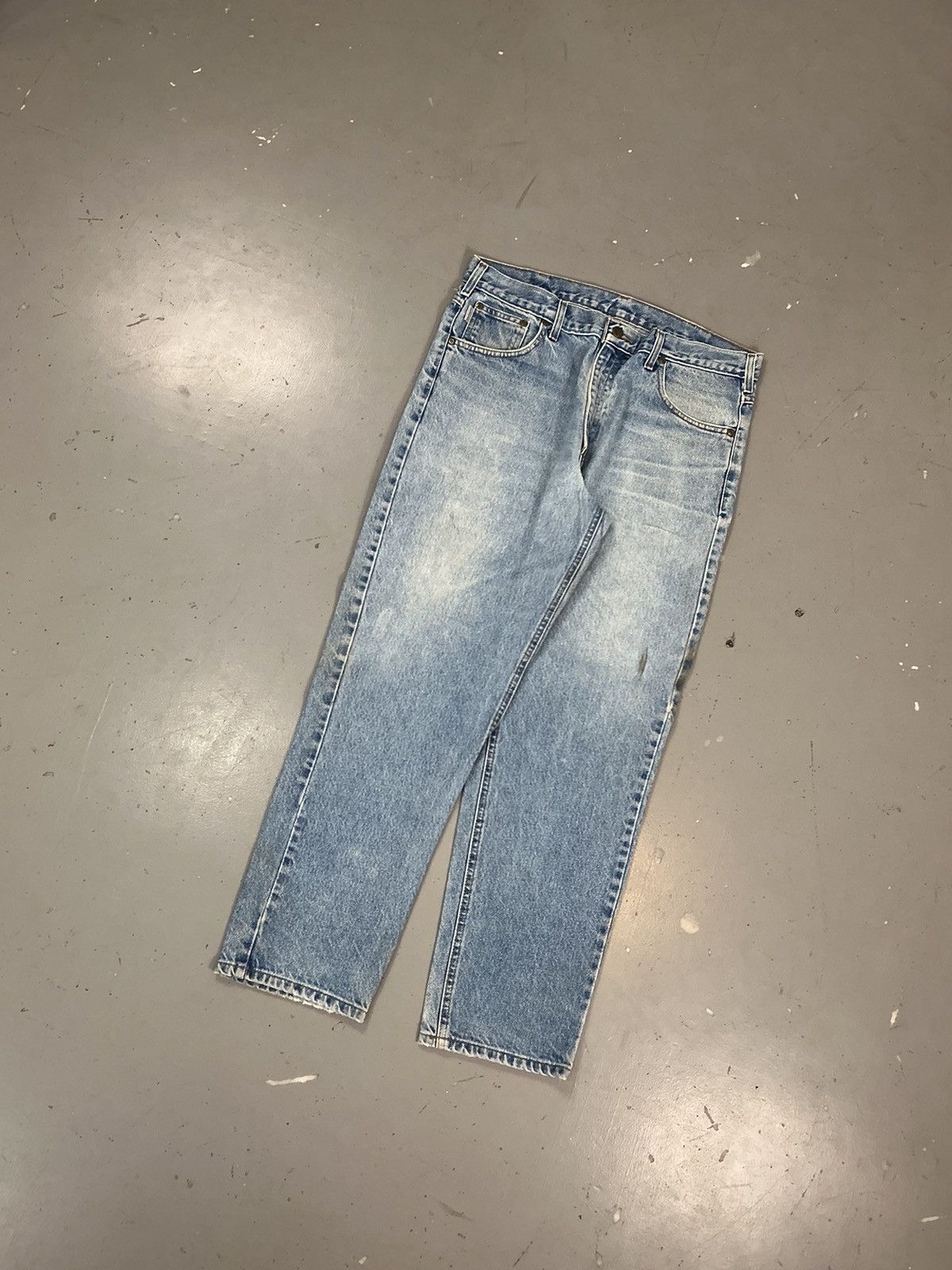 Carhartt × Vintage Vintage Carhartt b11 DST straight fit denim Size US 36 / EU 52 - 3 Thumbnail