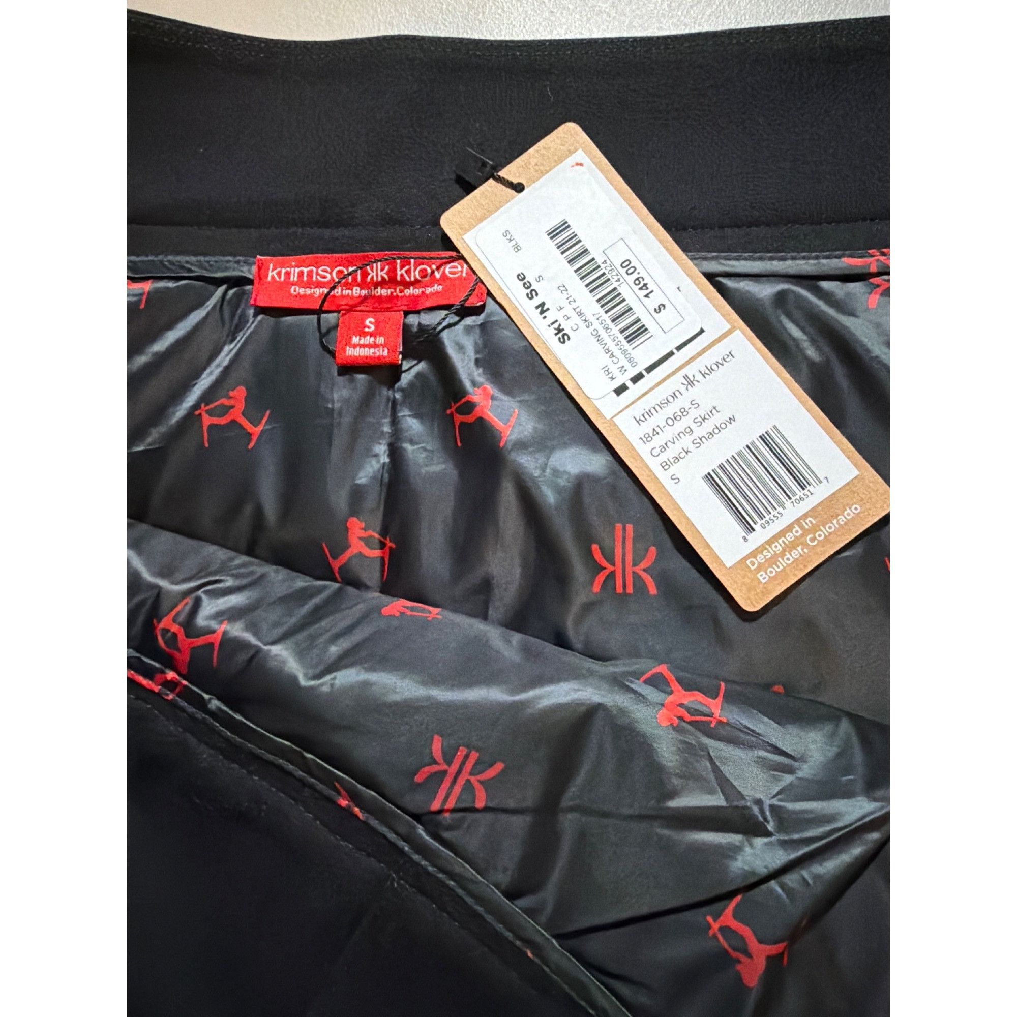 Other NWT Krimson Klover Carving Skirt W’s Small Black Insulated S Size 28" / US 6 / IT 42 - 5 Thumbnail