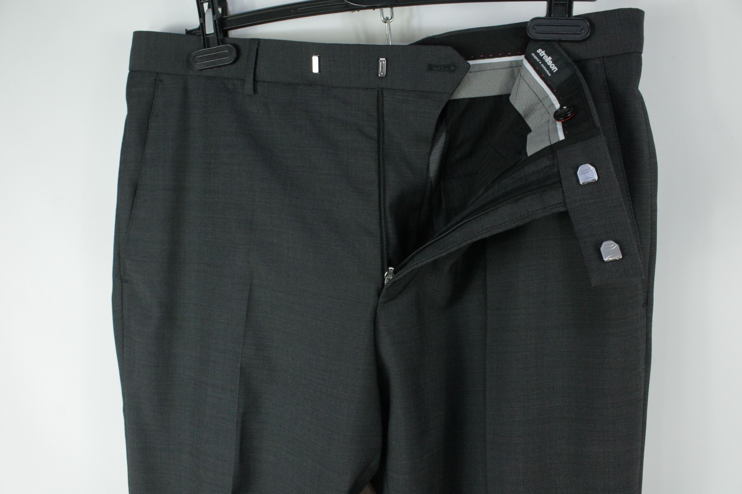 Strellson Strellson Allen Mercer Marsotto Wool Slim Fit Men's Suit Size 40R - 13 Thumbnail