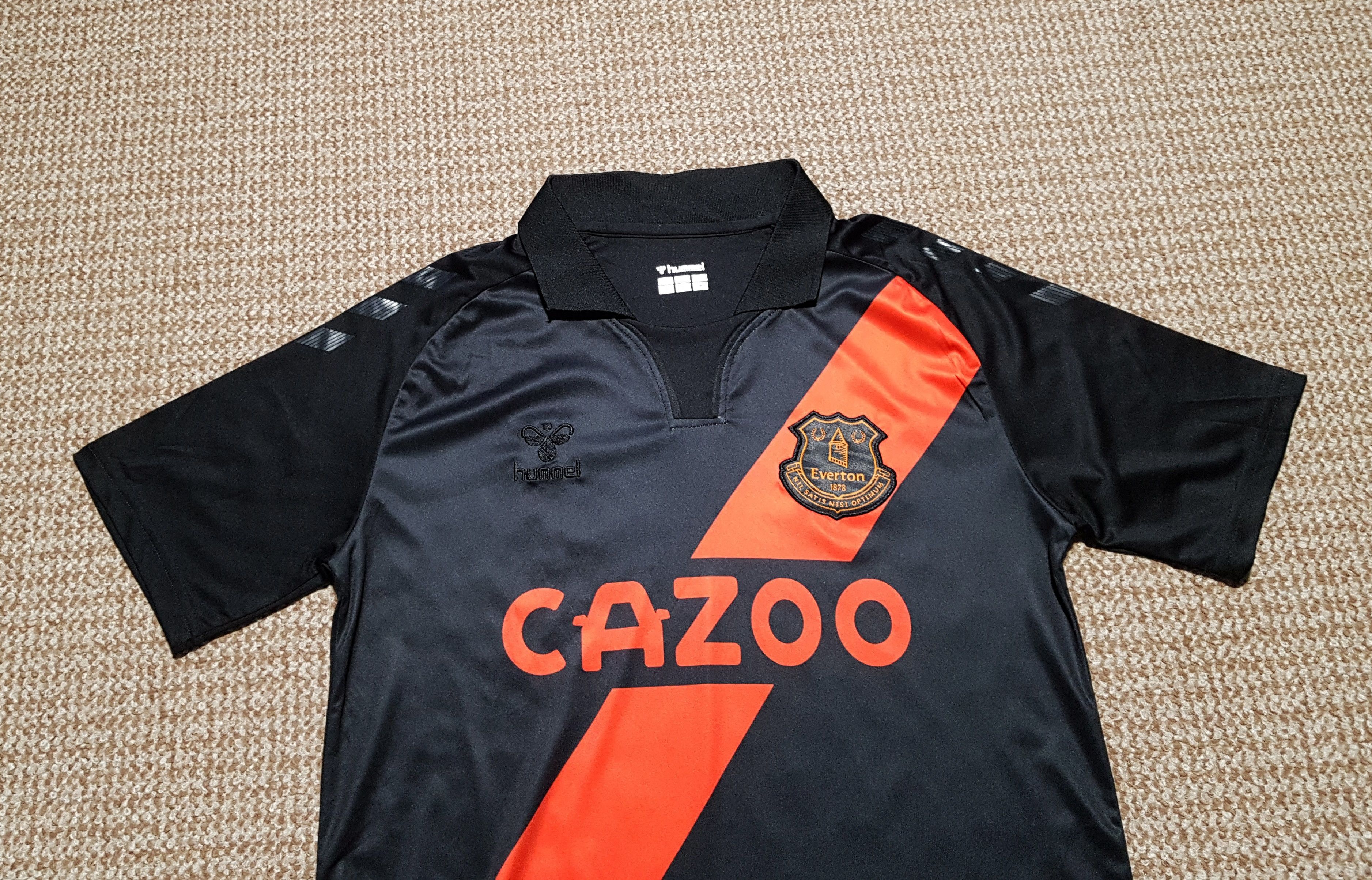 Hummel Hummel Everton 2021-22 Away Soccer Jersey Shirt sz S Size US S / EU 44-46 / 1 - 2 Thumbnail