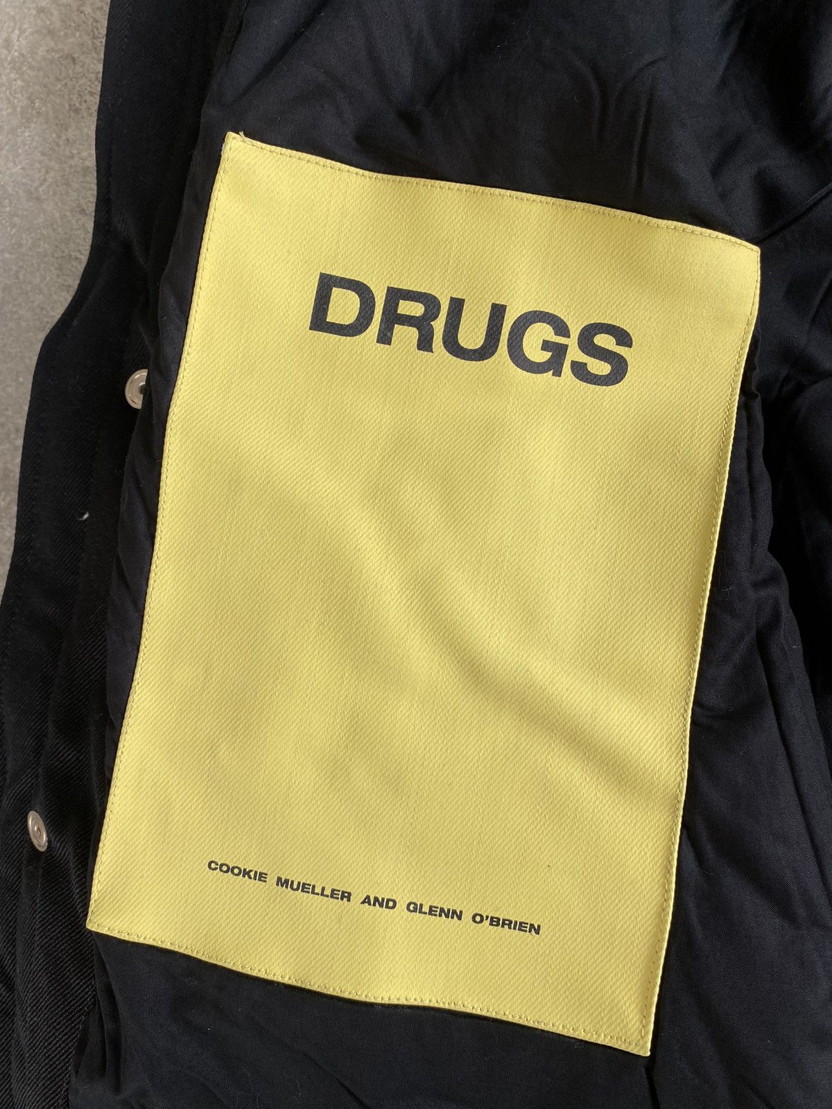 Raf Simons Raf simons DRUGS patch hooded parka Size US L / EU 52-54 / 3 - 10 Thumbnail