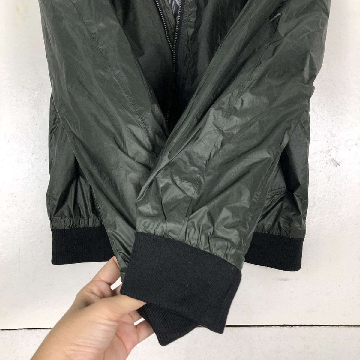 Japanese Brand 🔥VTG FLY RIOT RIOT BOMBER JACKET GIORGIO ARMANI MILITARY Size US XL / EU 56 / 4 - 15 Thumbnail