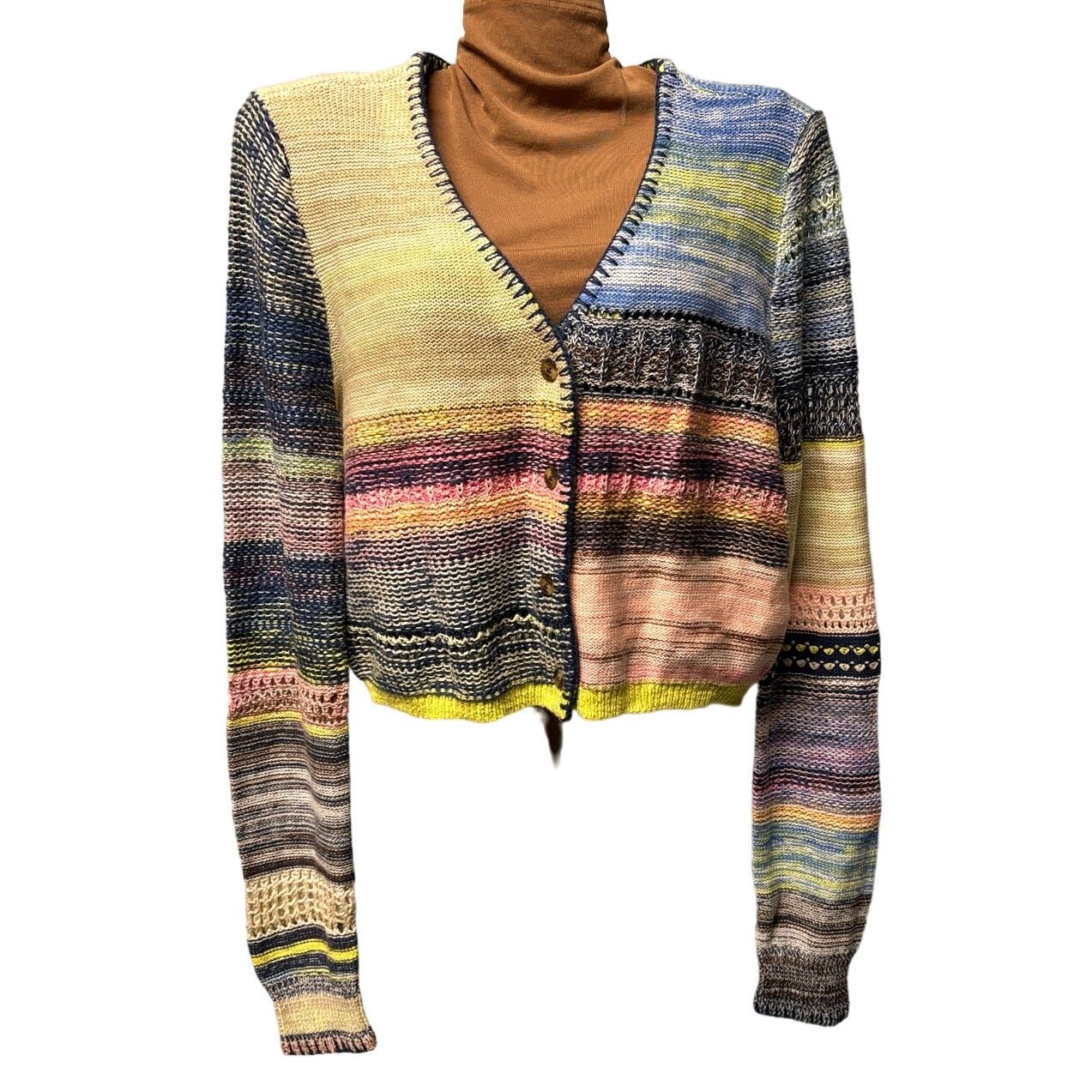 American Eagle Outfitters AMERICAN EAGLE Womens Cropped Cardigan | Size M | NEW w/tags Size M / US 6-8 / IT 42-44 - 1 Thumbnail
