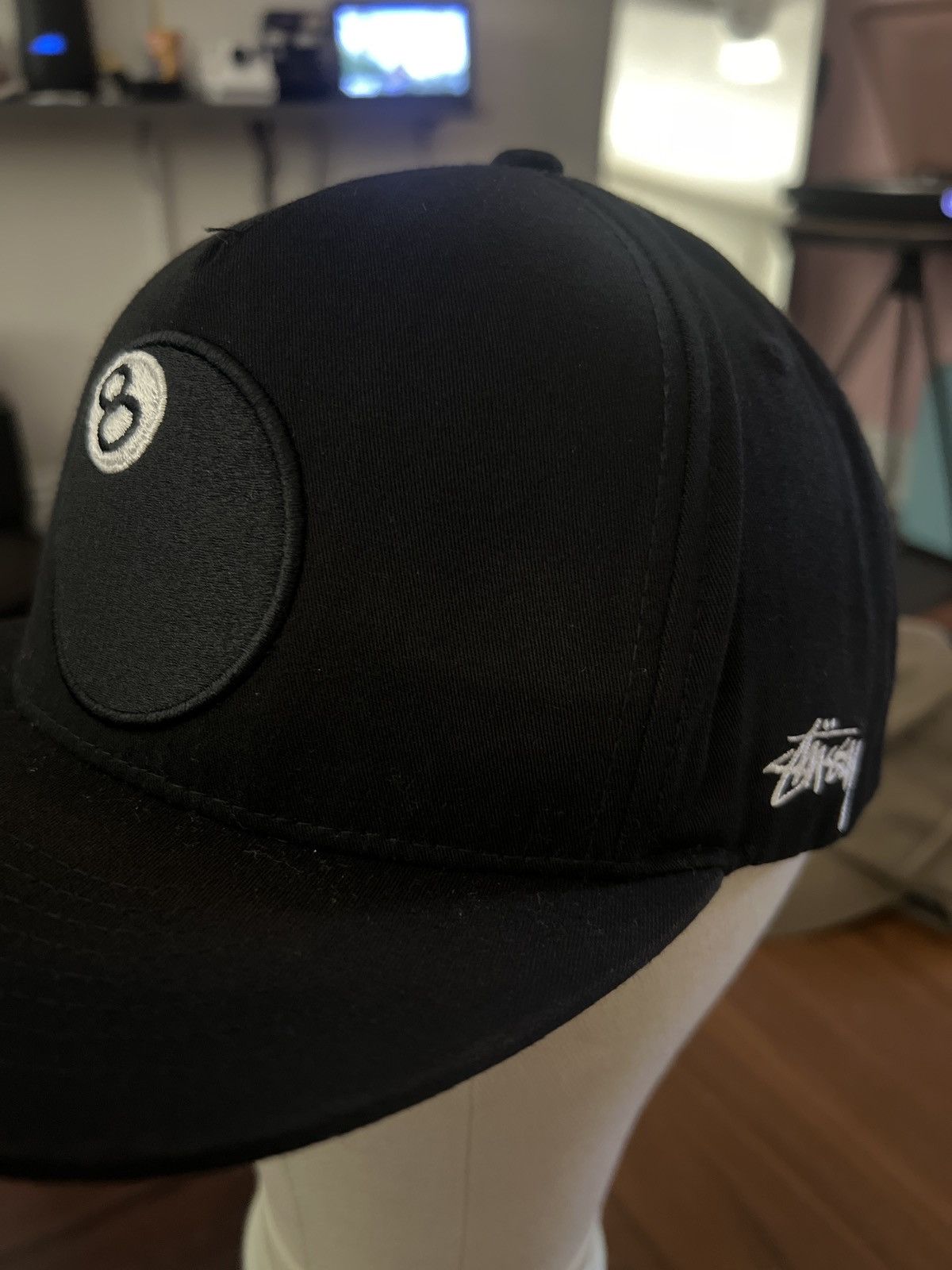 Stussy Stussy Snap Back 8Ball Patch Hat, Mid 2000s Size ONE SIZE - 2 Thumbnail