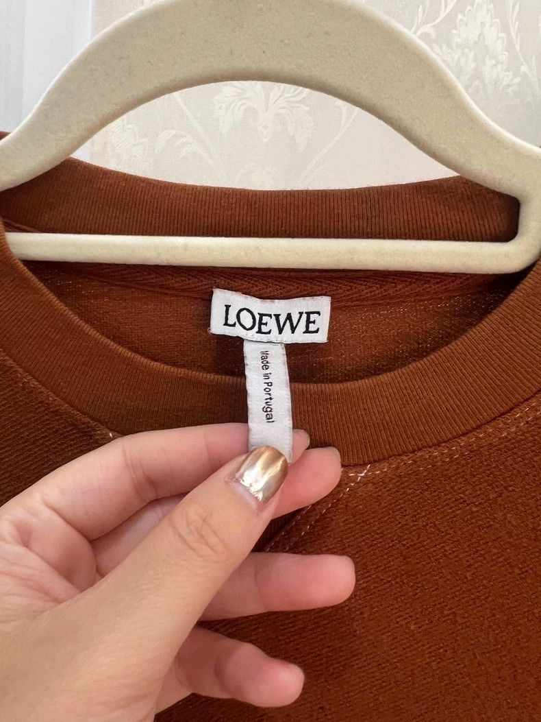 Loewe LOEWE Autumn/winter knit hoodie / Maillard color palette Size S / US 4 / IT 40 - 4 Thumbnail