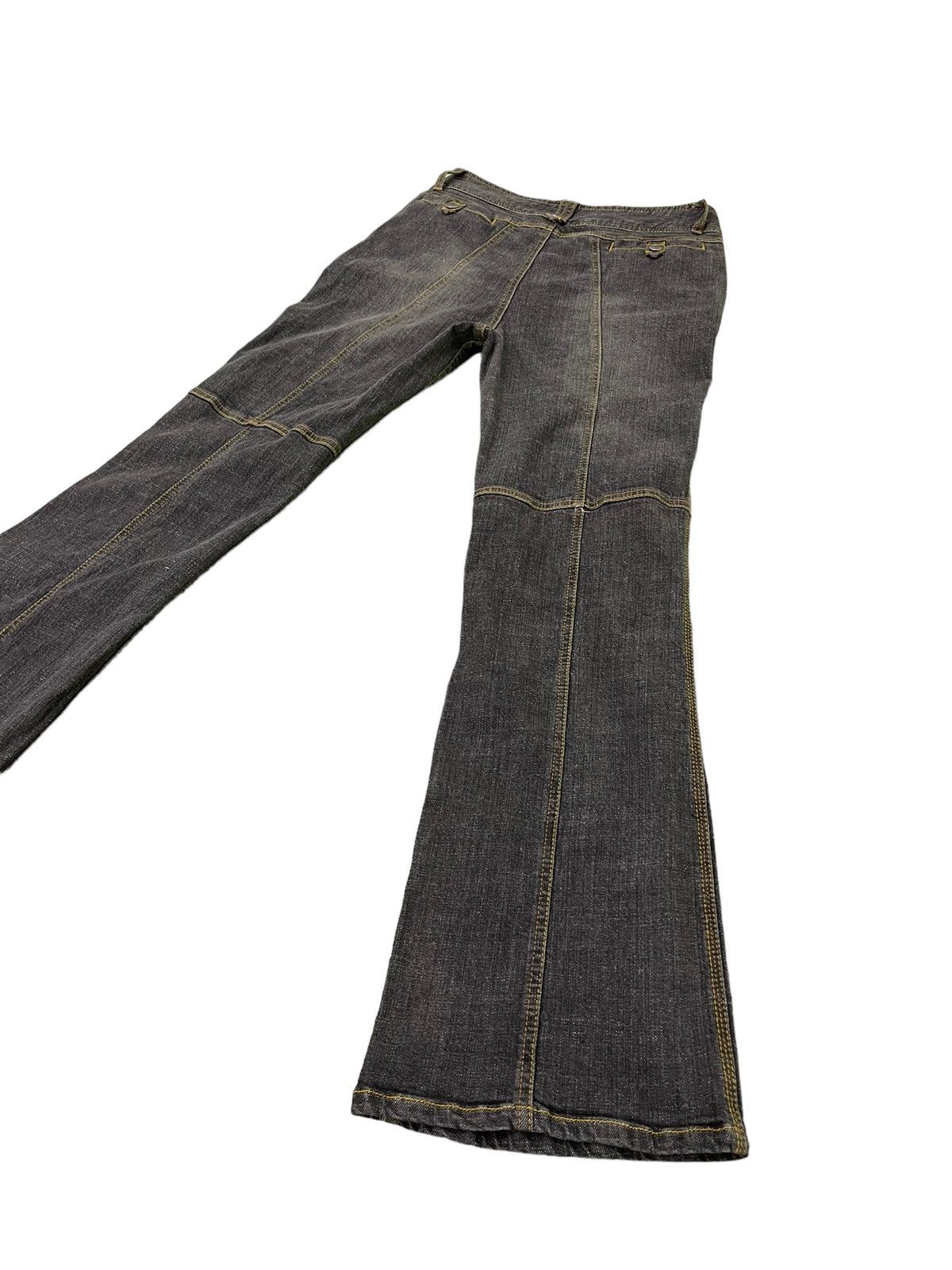Japanese Brand Flare Jeans Jouer Echess Distress Stretch Boot Cut 6🟦2 Size US 30 / EU 46 - 12 Thumbnail
