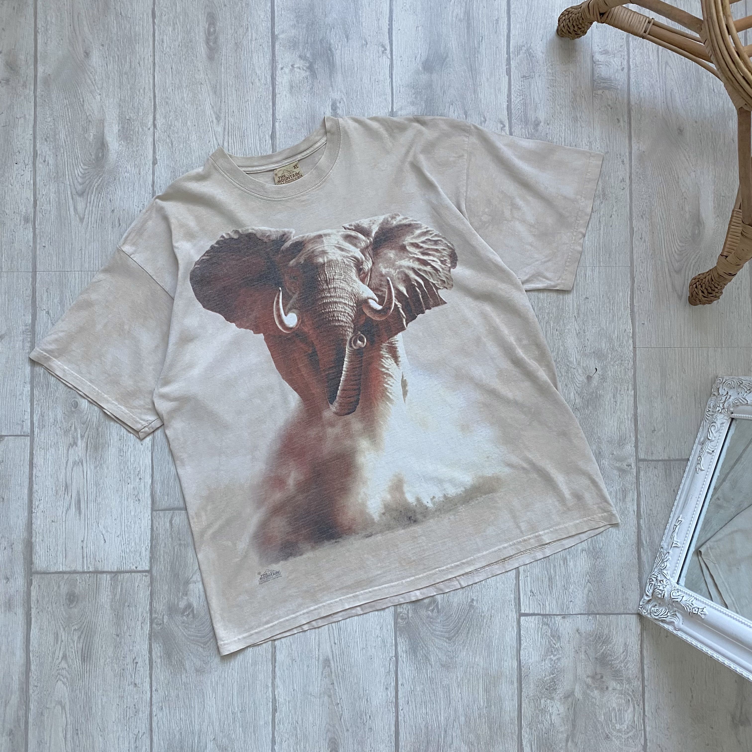 The Mountain 🐘 Vintage 00s The Mountain Elephant Brian Jarvi tee Tie Dye Size US XL / EU 56 / 4 - 1 Thumbnail