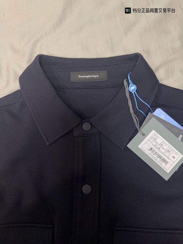 Ermenegildo Zegna Zegna FW21 Solid Lapel Long. Size US L / EU 52-54 / 3 - 5 Thumbnail