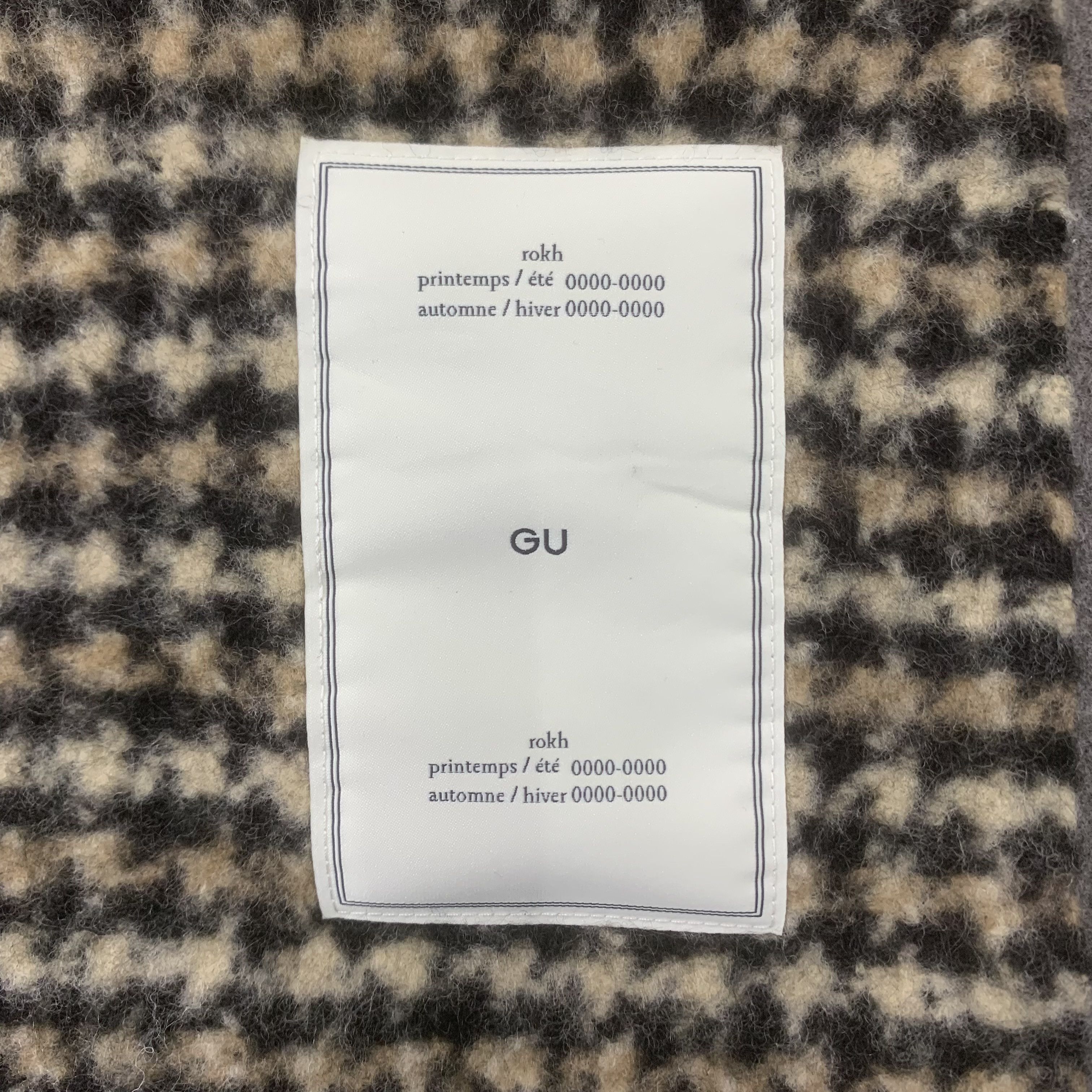 GU GU Scarf Wool Muffler Neck Wrap BL9267 Size ONE SIZE - 5 Thumbnail