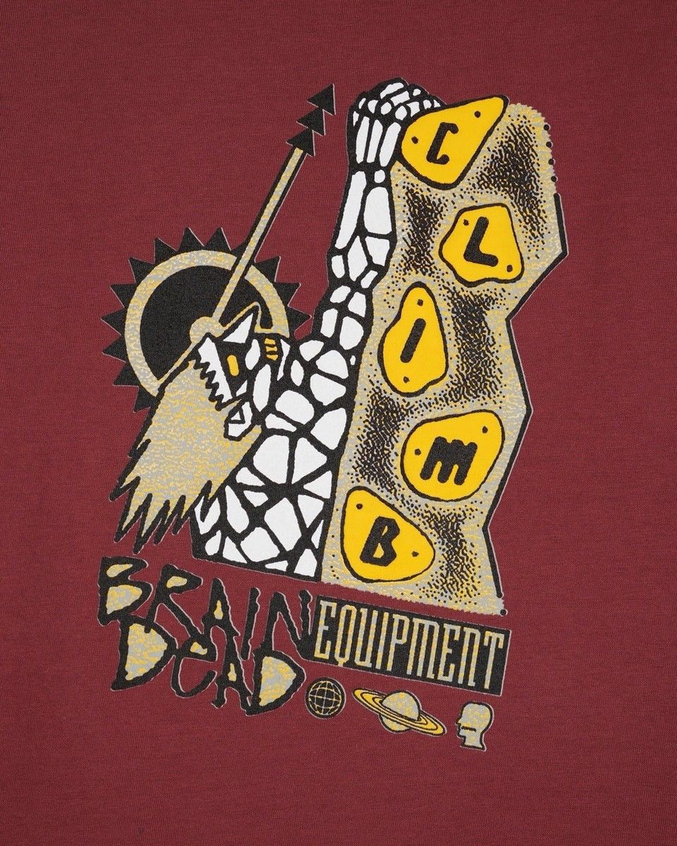 Brain Dead BRAIN DEAD Equipment Biomechanic Bouldering T Shirt NEW RARE Size US XL / EU 56 / 4 - 4 Thumbnail