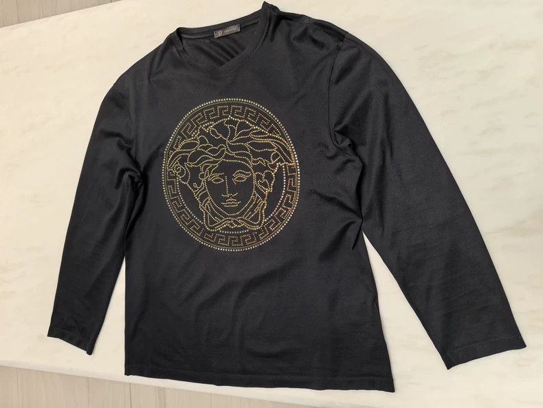 Versace Versace Classic black and gold colorway Size US L / EU 52-54 / 3 - 2 Thumbnail