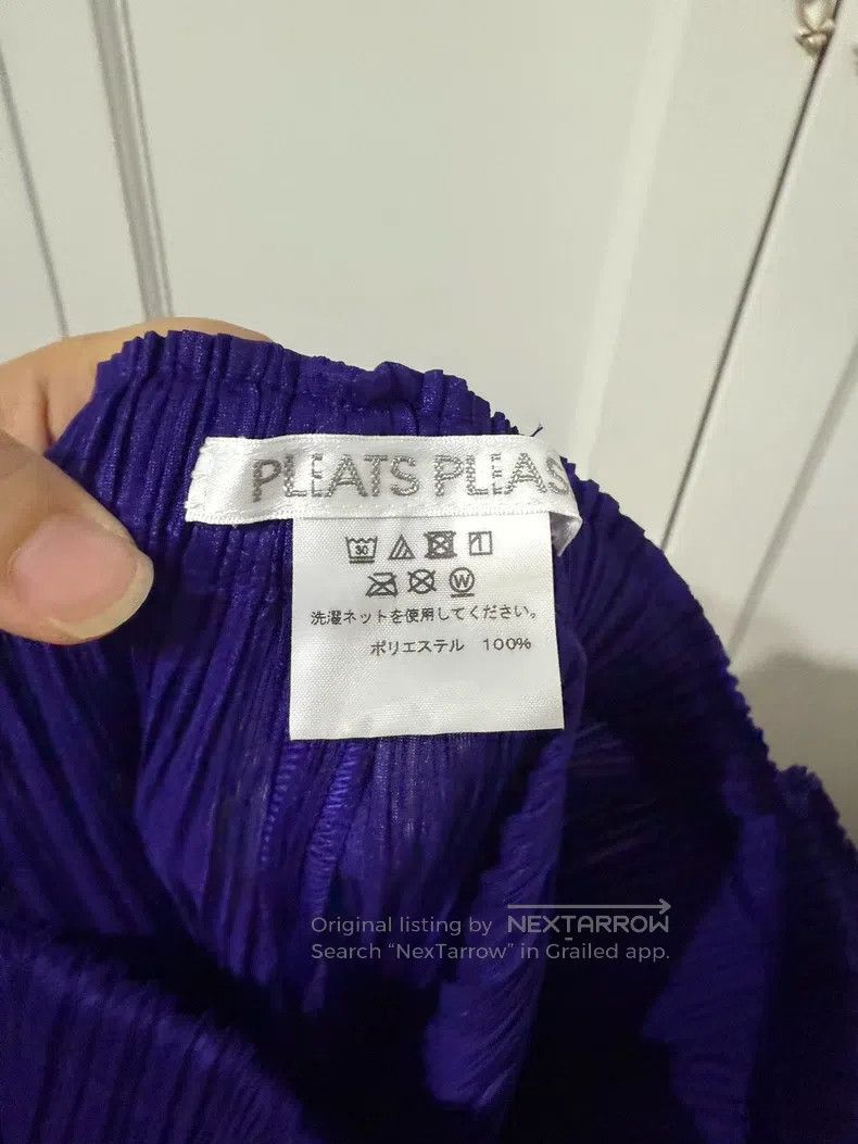 Issey Miyake Issey Miyake Purple Pants Size 25" / US 0 / IT 36 - 2 Thumbnail