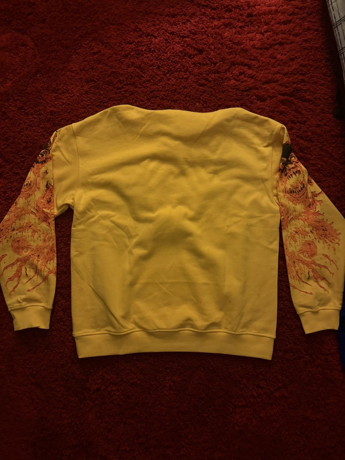 Other Che ‘Rest In Bass’ Yellow Hoodie Large Size US L / EU 52-54 / 3 - 2 Thumbnail