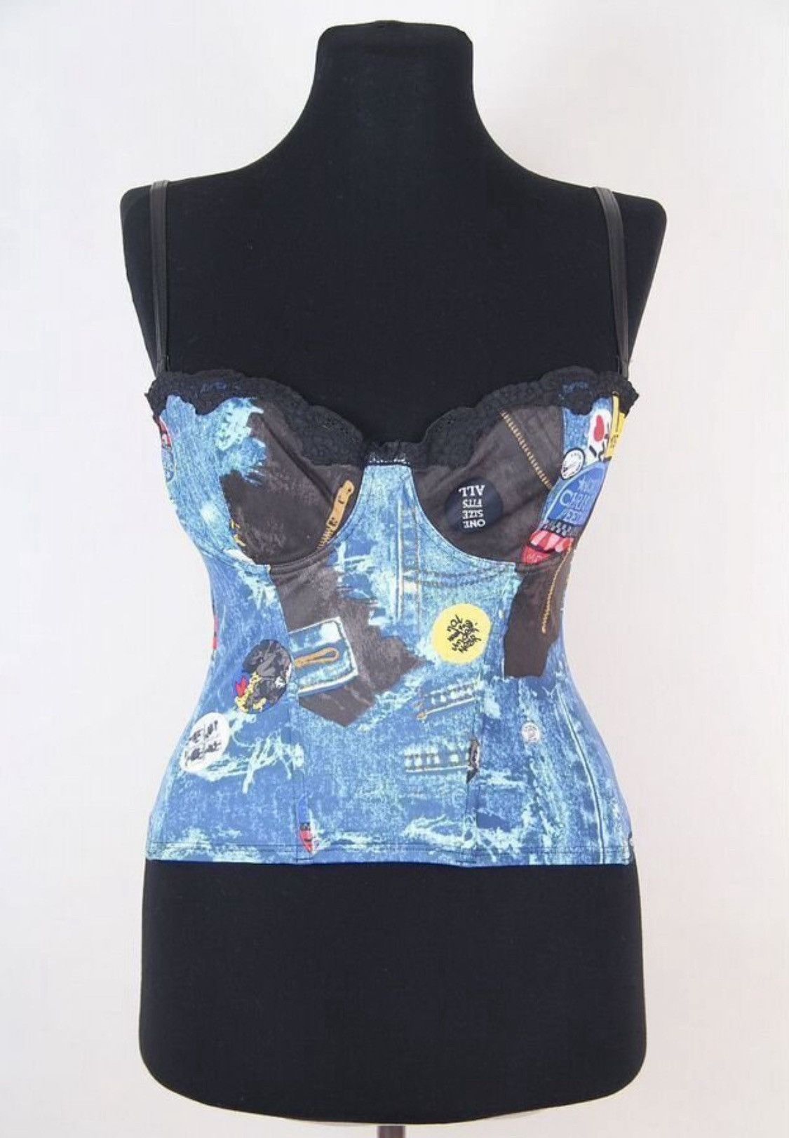 Christian Dior 2001 Galliano Miss Diorella 2001 Corset Top