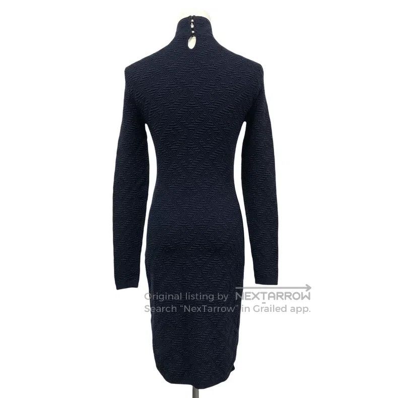 Fendi Fendi FF Embossed Printed Dress Size XXS / US 00 / IT 34 - 2 Thumbnail