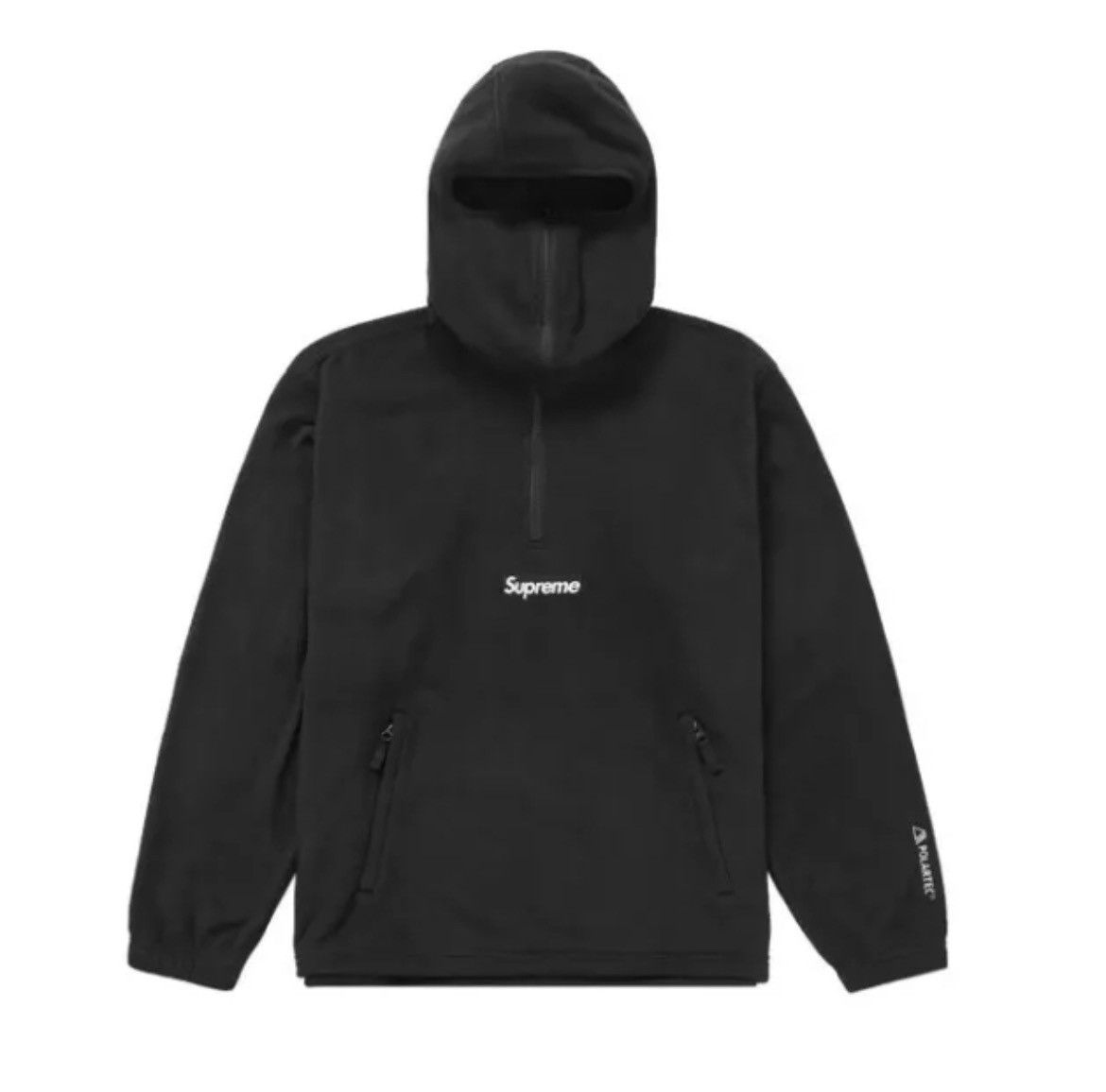 Supreme Supreme XXL Polartec Facemask Half Zip Hooded Pullover FW23 Size US XXL / EU 58 / 5 - 1 Thumbnail