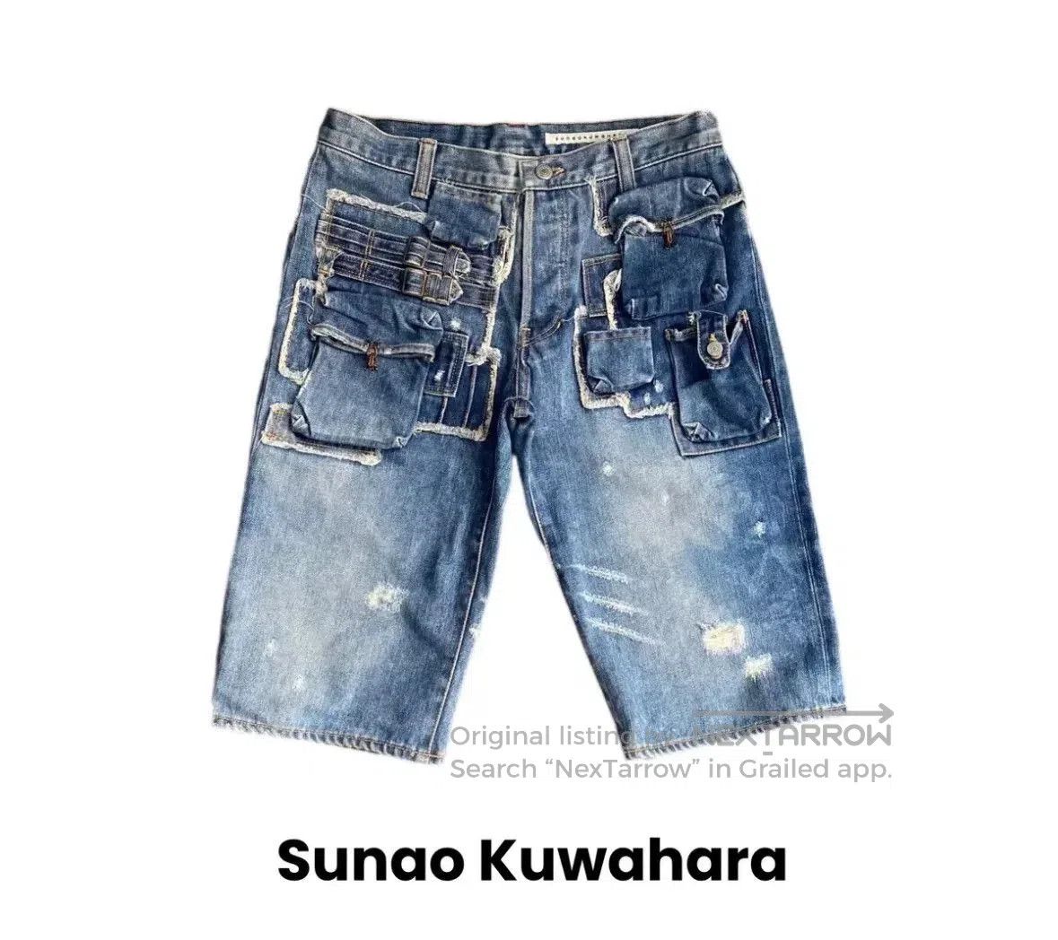 Other Issey Miyake Denim Shorts with Pockets. Size US 28 / EU 44 - 1 Thumbnail