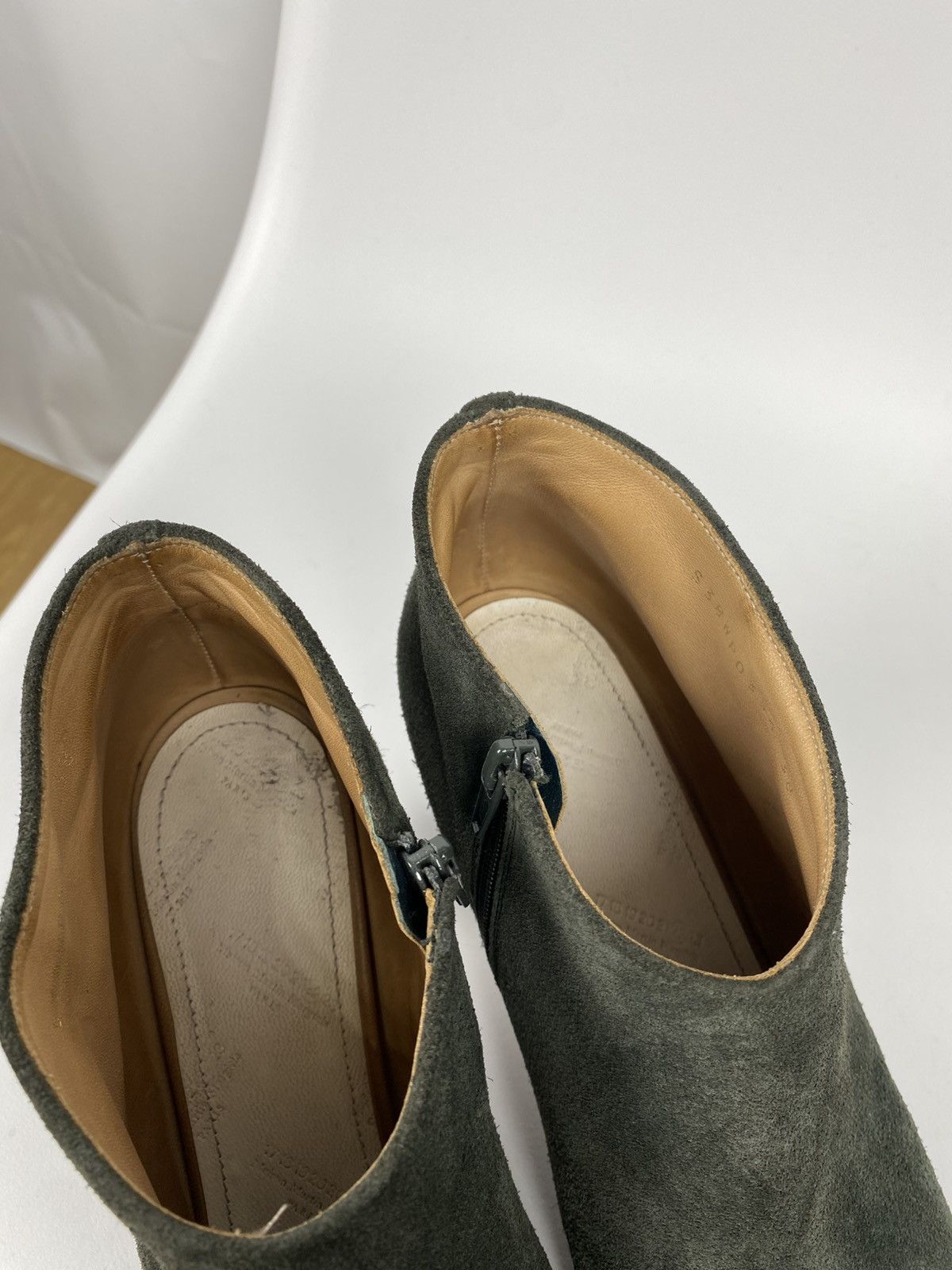Maison Margiela Maison Martin Margiela Suede Ankle Boots Open Toe size 38 Size US 8 / IT 38 - 9 Thumbnail