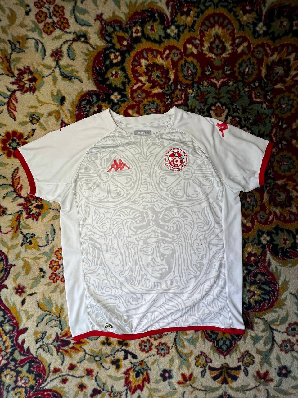 TUNISIA 2022 AWAY FOOTBALL SHIRT SOCCER JERSEY KAPPA