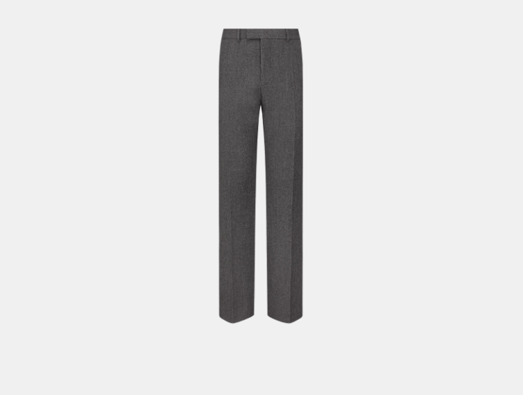 Dior o1w1db11225 443C13 Flared Pant in Gray Size US 30 / EU 46 - 1 Thumbnail