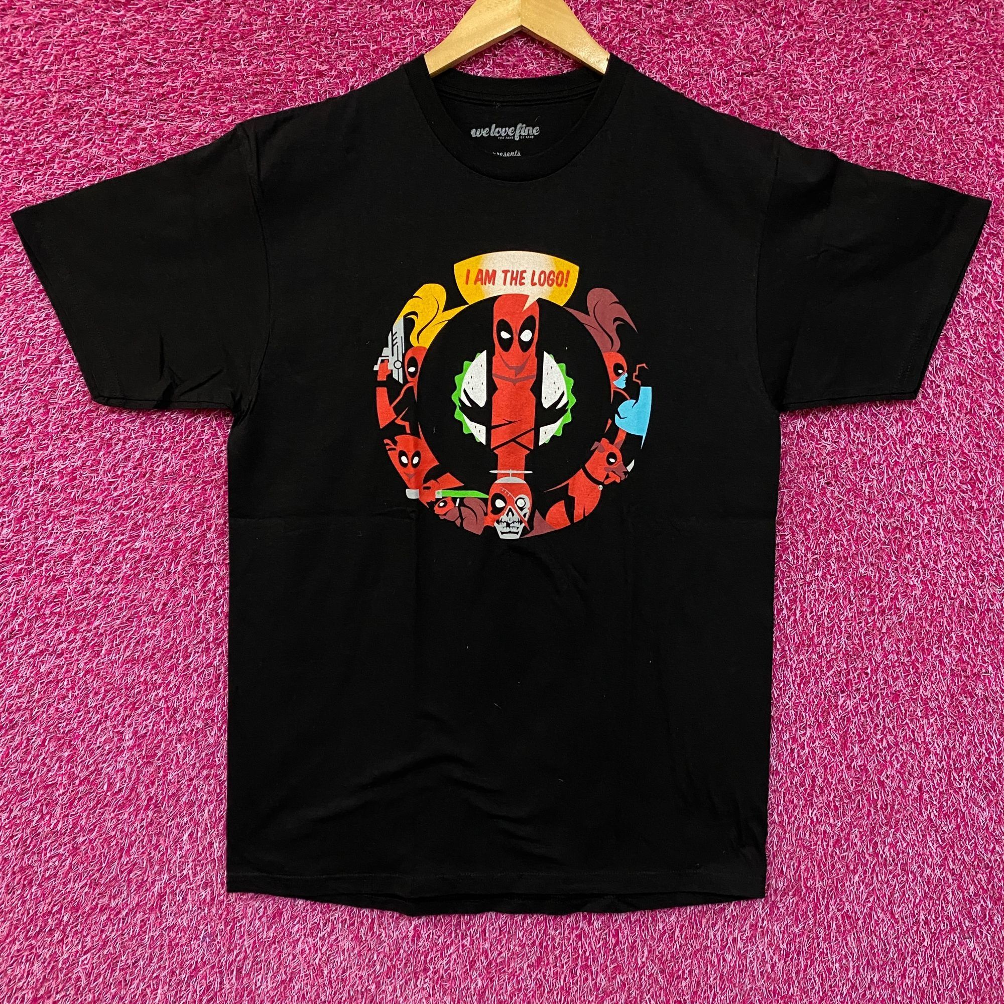Marvel Comics Deadpool I Am the Logo Promo Marvel x We Love Fine T-Shirt L Size US L / EU 52-54 / 3 - 1 Thumbnail