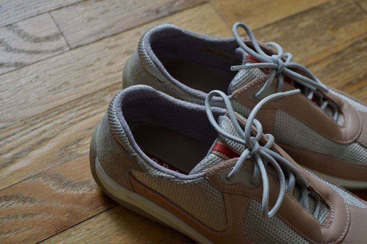 Prada 2000s America’s Cup Sneakers Size US 7 / IT 37 - 5 Thumbnail