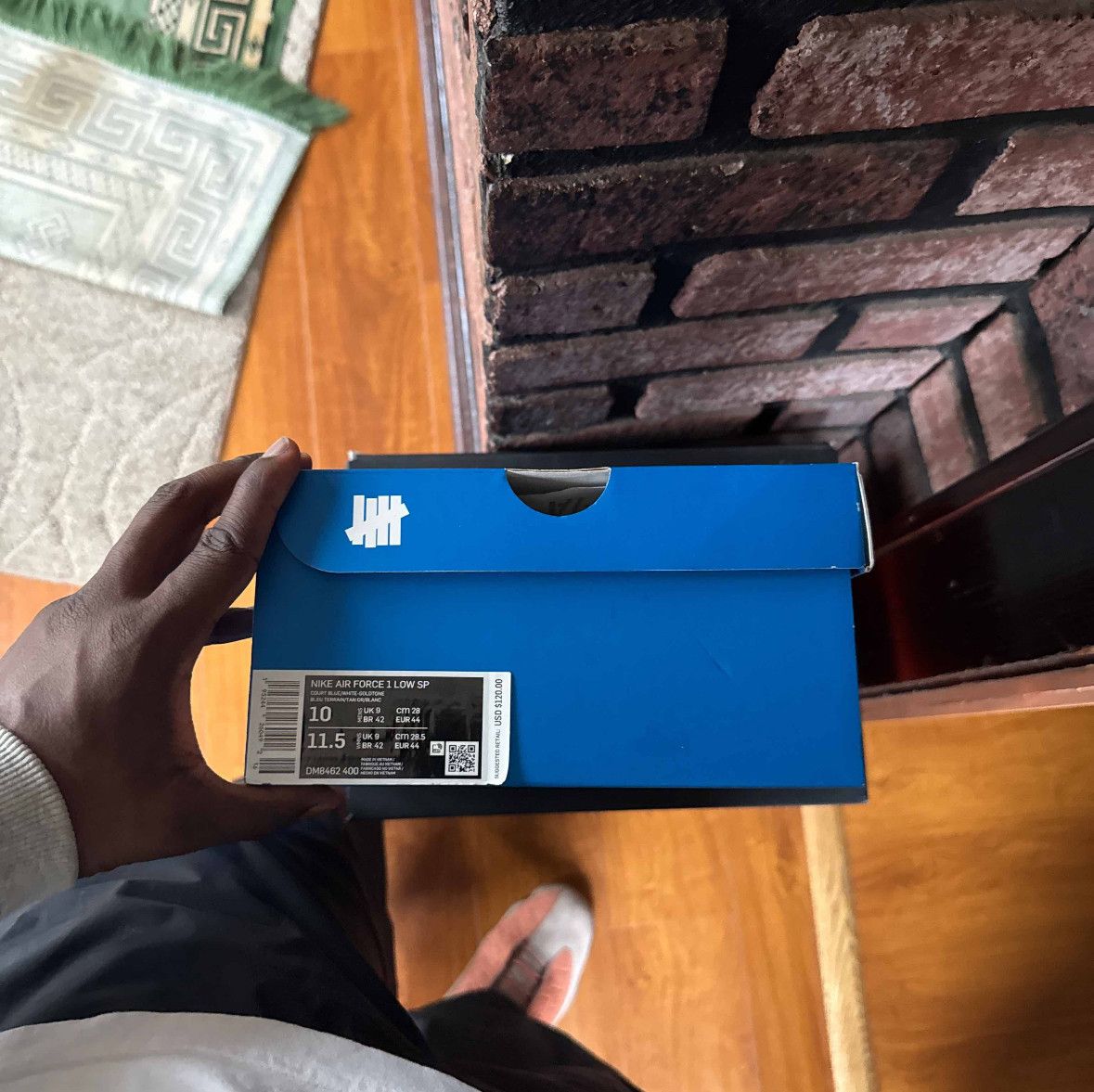 Nike Undefeated x Air Force 1 Low SP 'Dunk vs AF1' Size US 10 / EU 43 - 6 Thumbnail