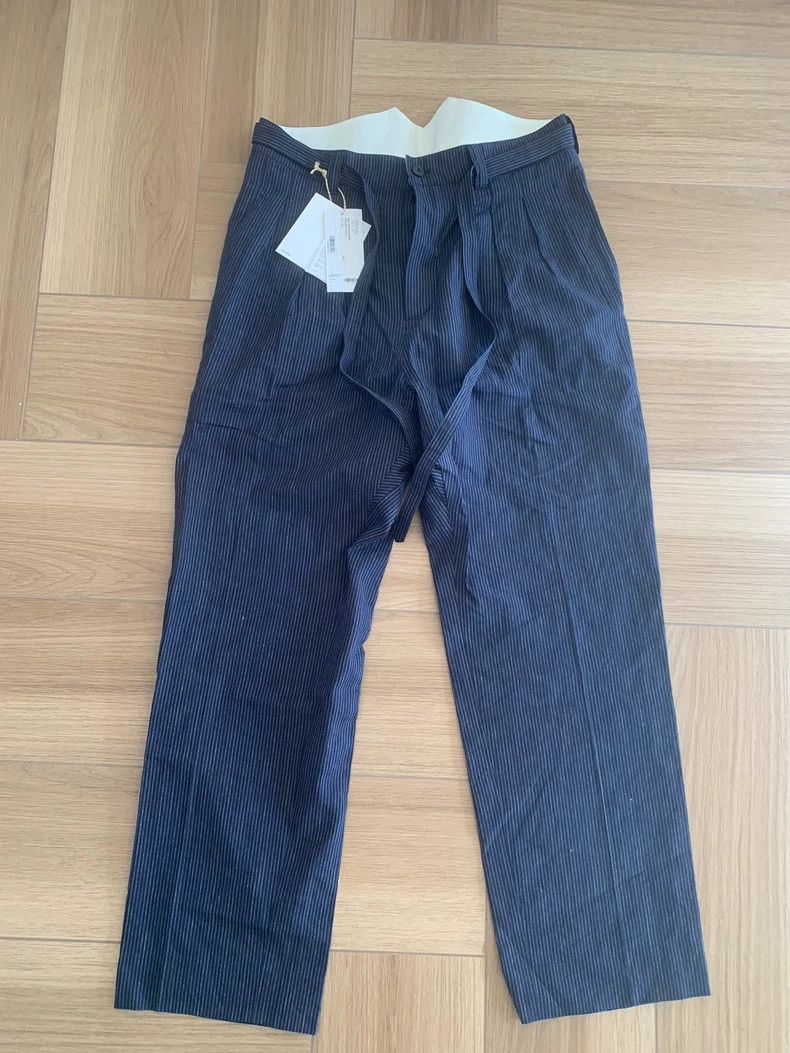Visvim Visvim size 3 24aw Wool blend striped kendo pants Size US 30 / EU 46 - 1 Thumbnail