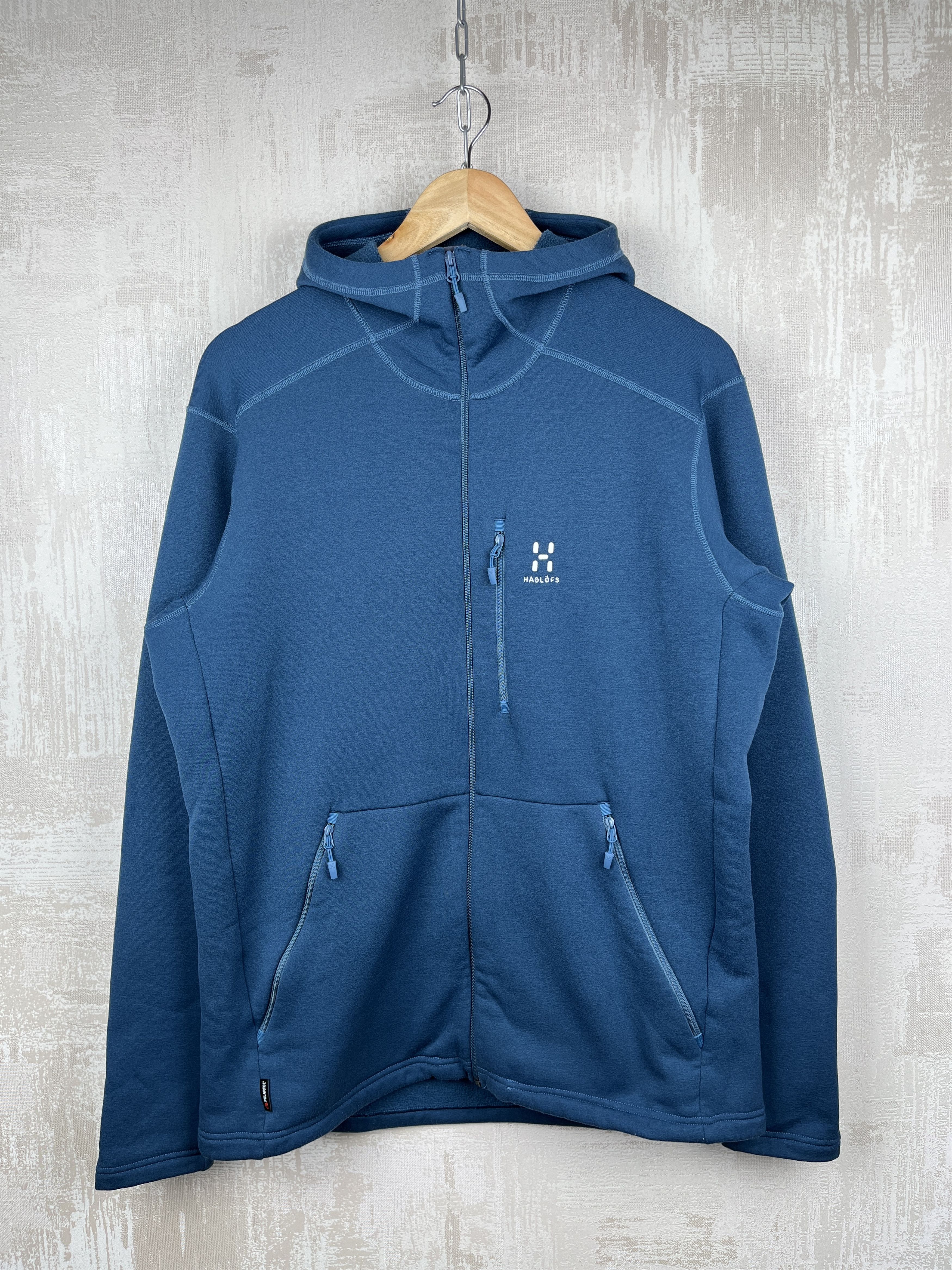 Haglofs Haglofs Bungy Hood Men Polartec Fleece Full Zip Hiking Size US L / EU 52-54 / 3 - 2 Thumbnail