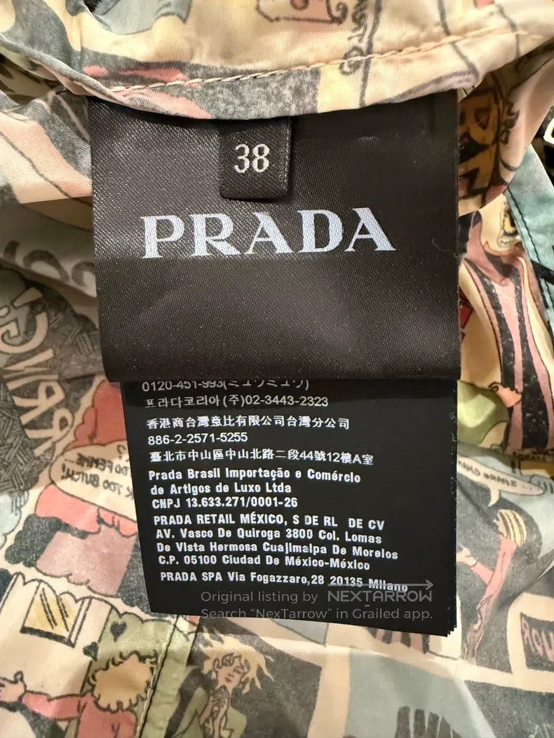 Prada Prada Cartoon full-print jacket Size XS / US 0-2 / IT 36-38 - 4 Thumbnail