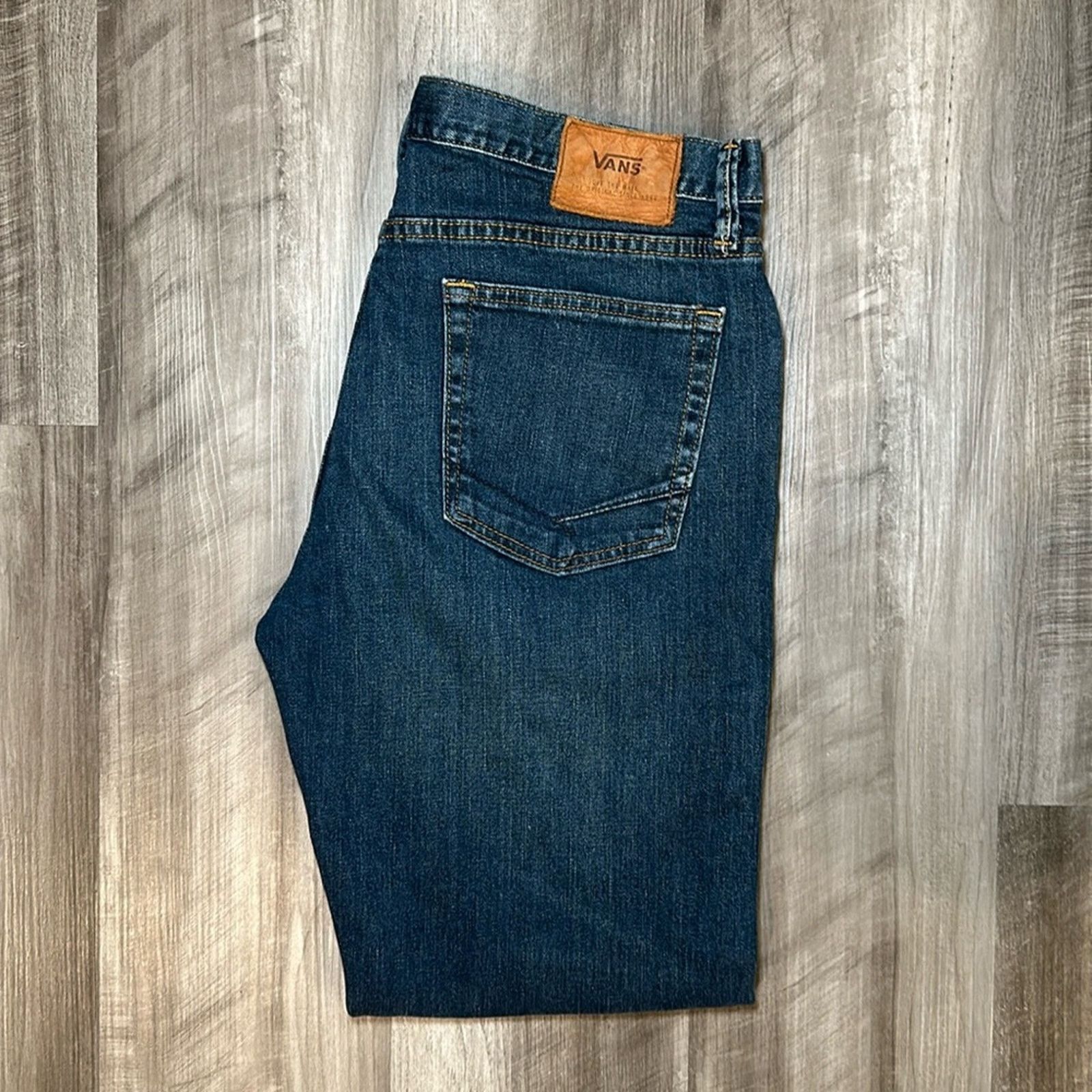 Vans Vans V16 Slim Raw Hems Jeans - 36 Size US 36 / EU 52 - 1 Thumbnail