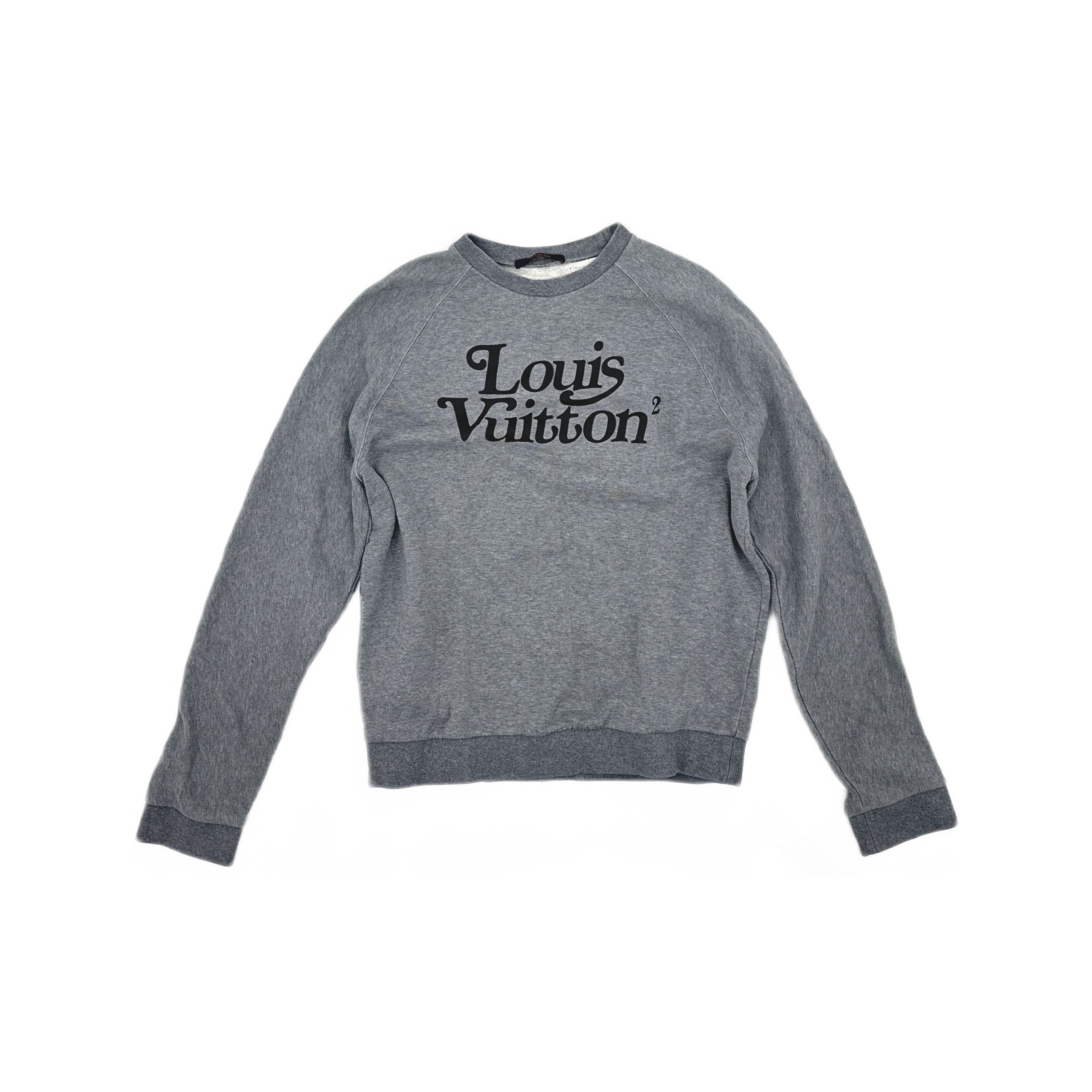 Louis Vuitton Louis Vuitton x Nigo Grey Squared Sweatshirt M Size US M / EU 48-50 / 2 - 1 Thumbnail