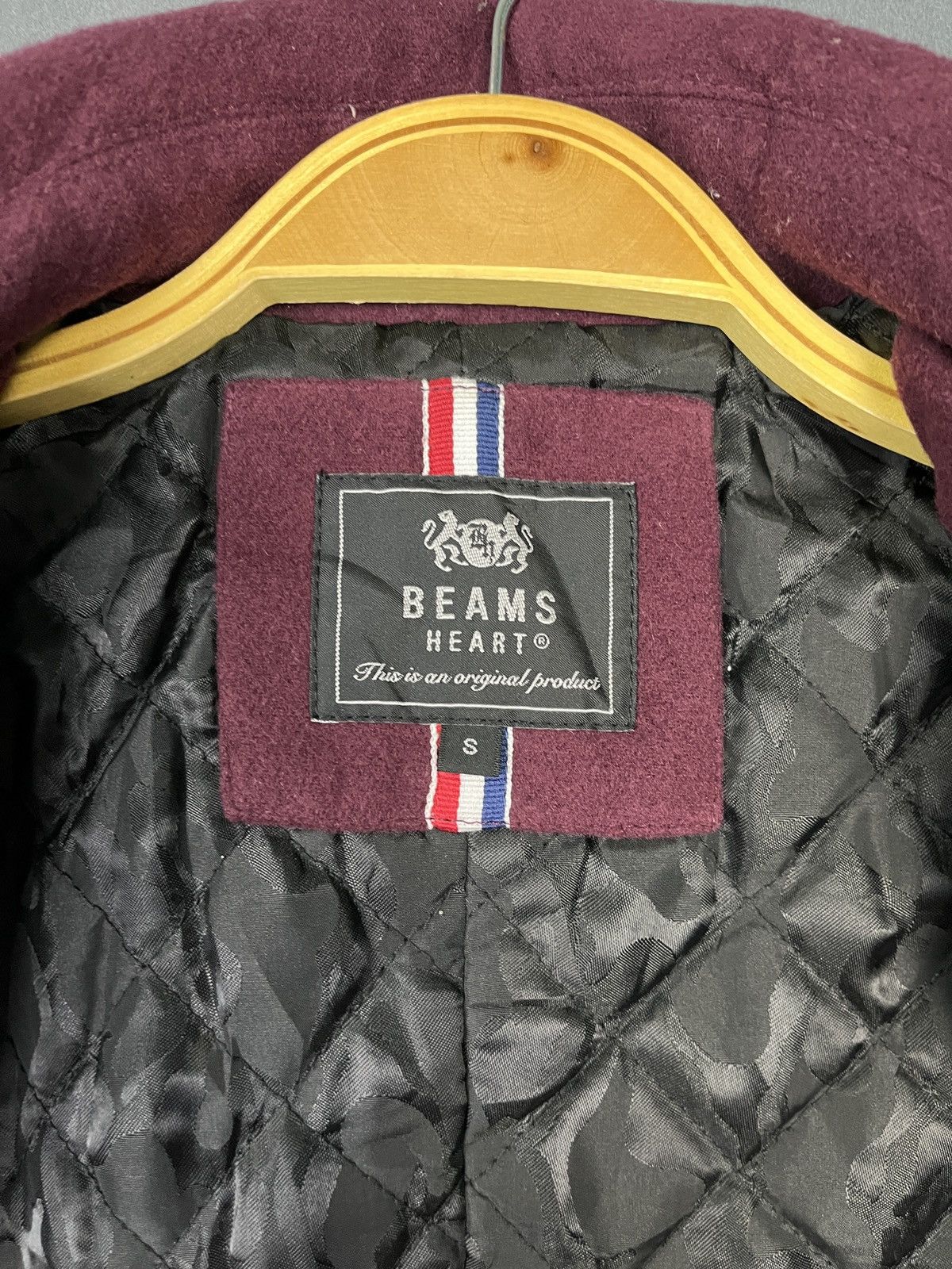 Beams Plus × Japanese Brand × Vintage Beams Heart Double Breasted Wool Cropped Jacket Size S / US 4 / IT 40 - 12 Thumbnail