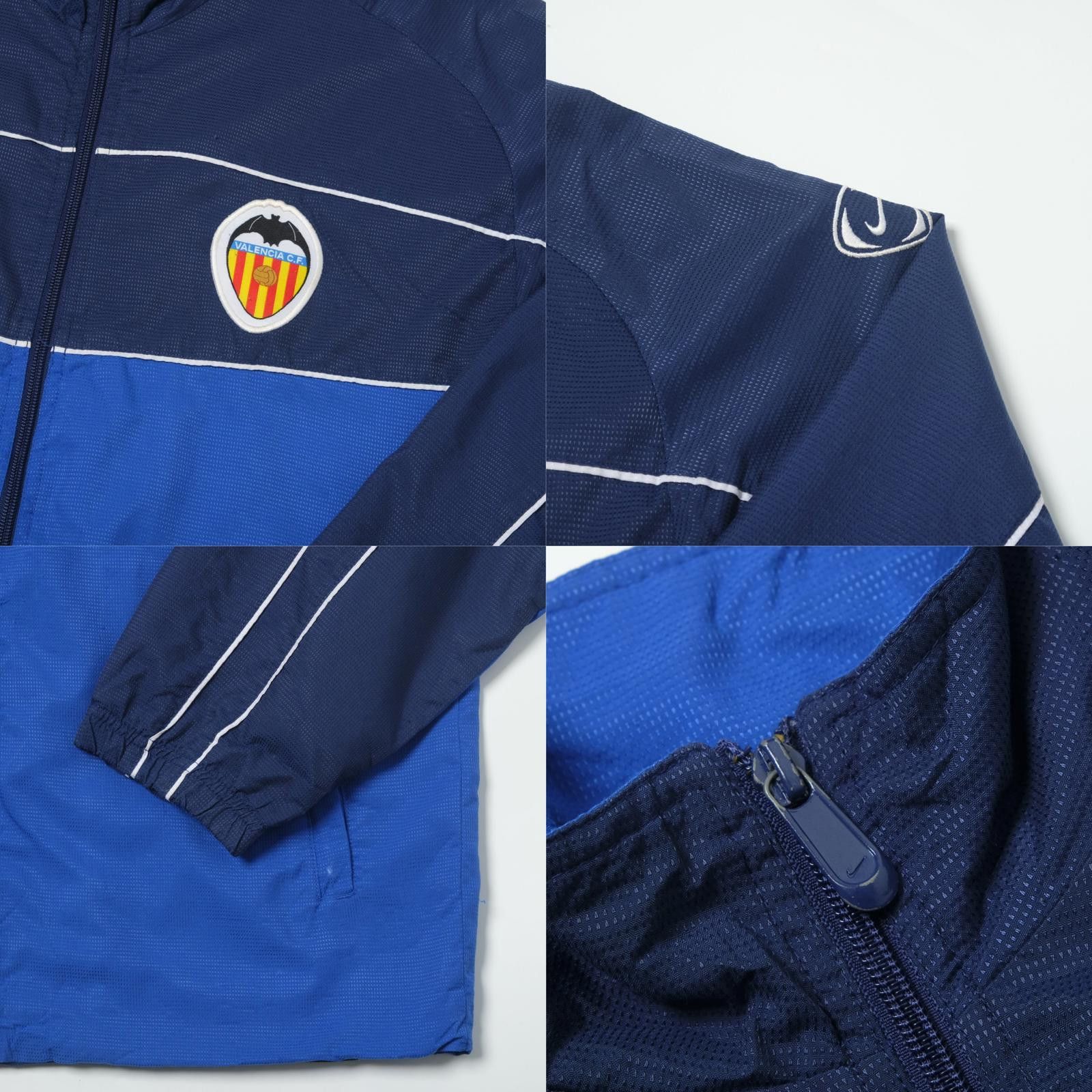 Nike 2001/02 Valencia Training Track Jacket Nike (L/XL) Size US L / EU 52-54 / 3 - 5 Thumbnail