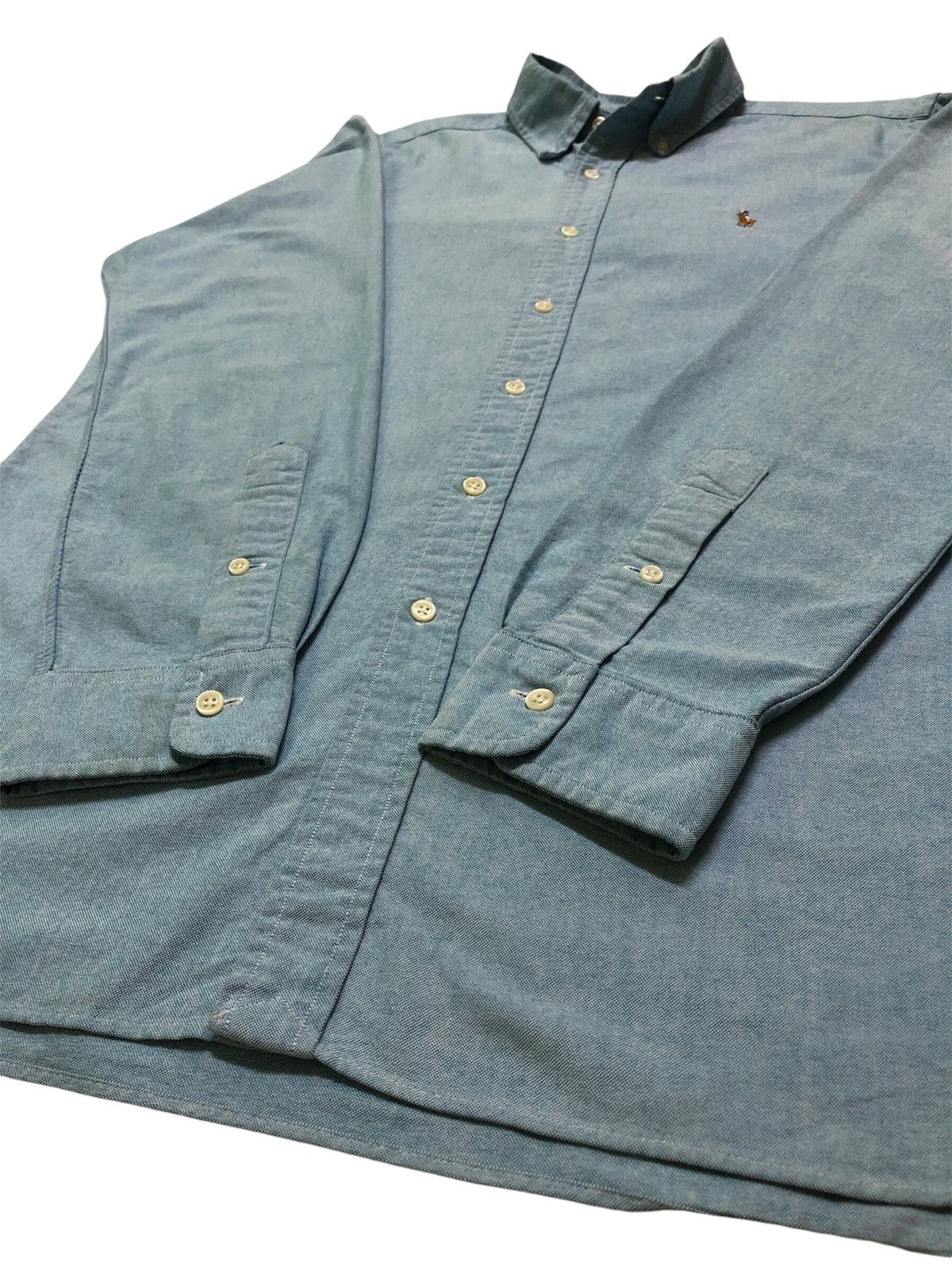 Polo Ralph Lauren × Ralph Lauren × Vintage Polo Ralph Lauren Up Button Long Sleeve Size US M / EU 48-50 / 2 - 4 Thumbnail