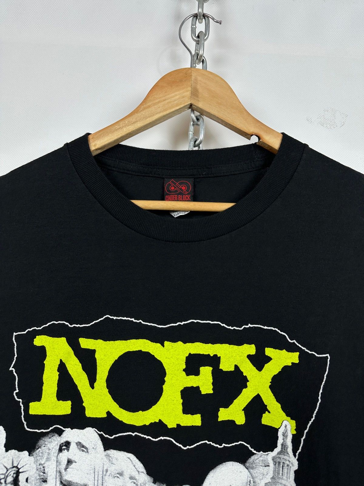 Band Tees 2000 Vintage NOFX The Decline Band T-Shirt Size US XL / EU 56 / 4 - 8 Thumbnail